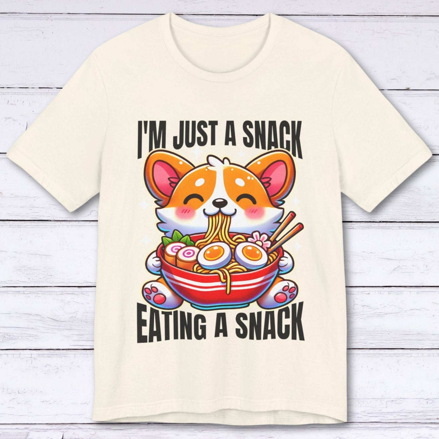 T-Shirt Natural / S Snack on Snack Action T-shirt