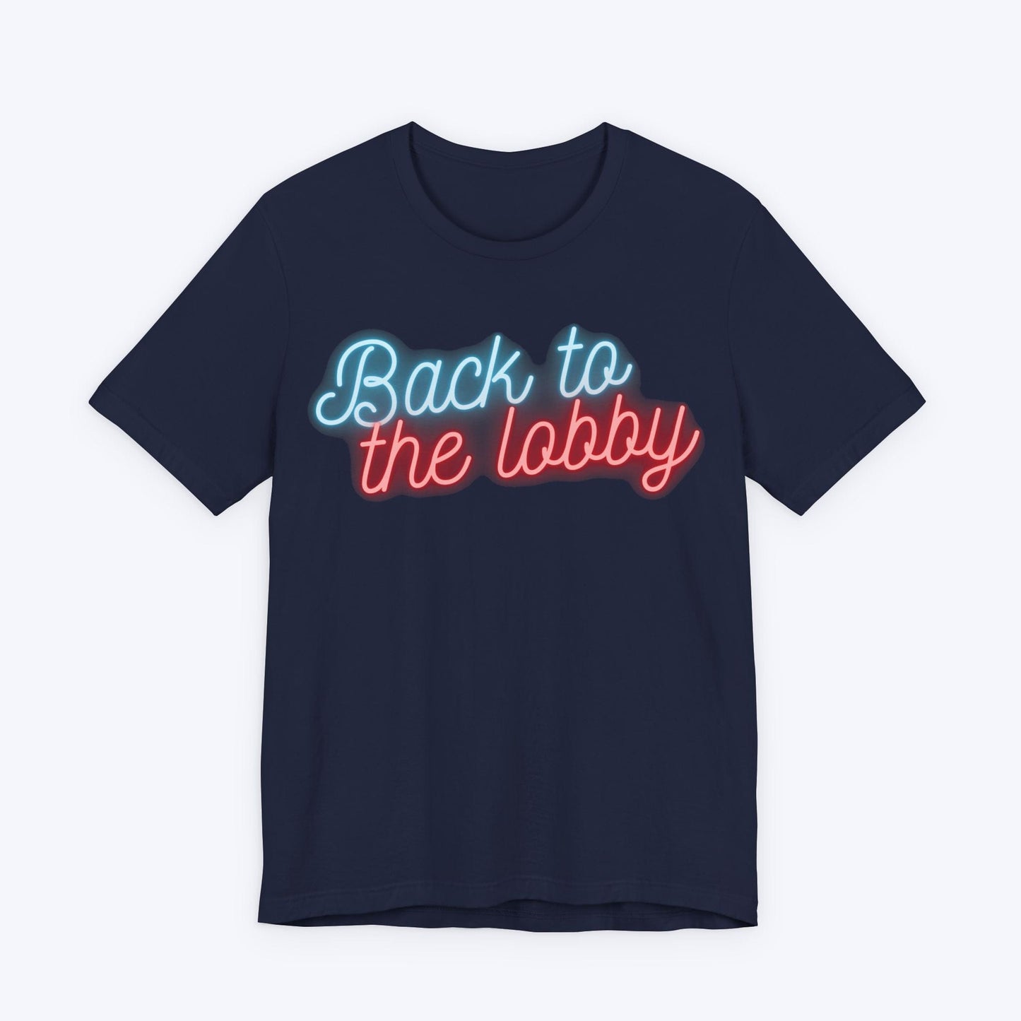 T-Shirt Navy / S Back to the Lobby T-shirt