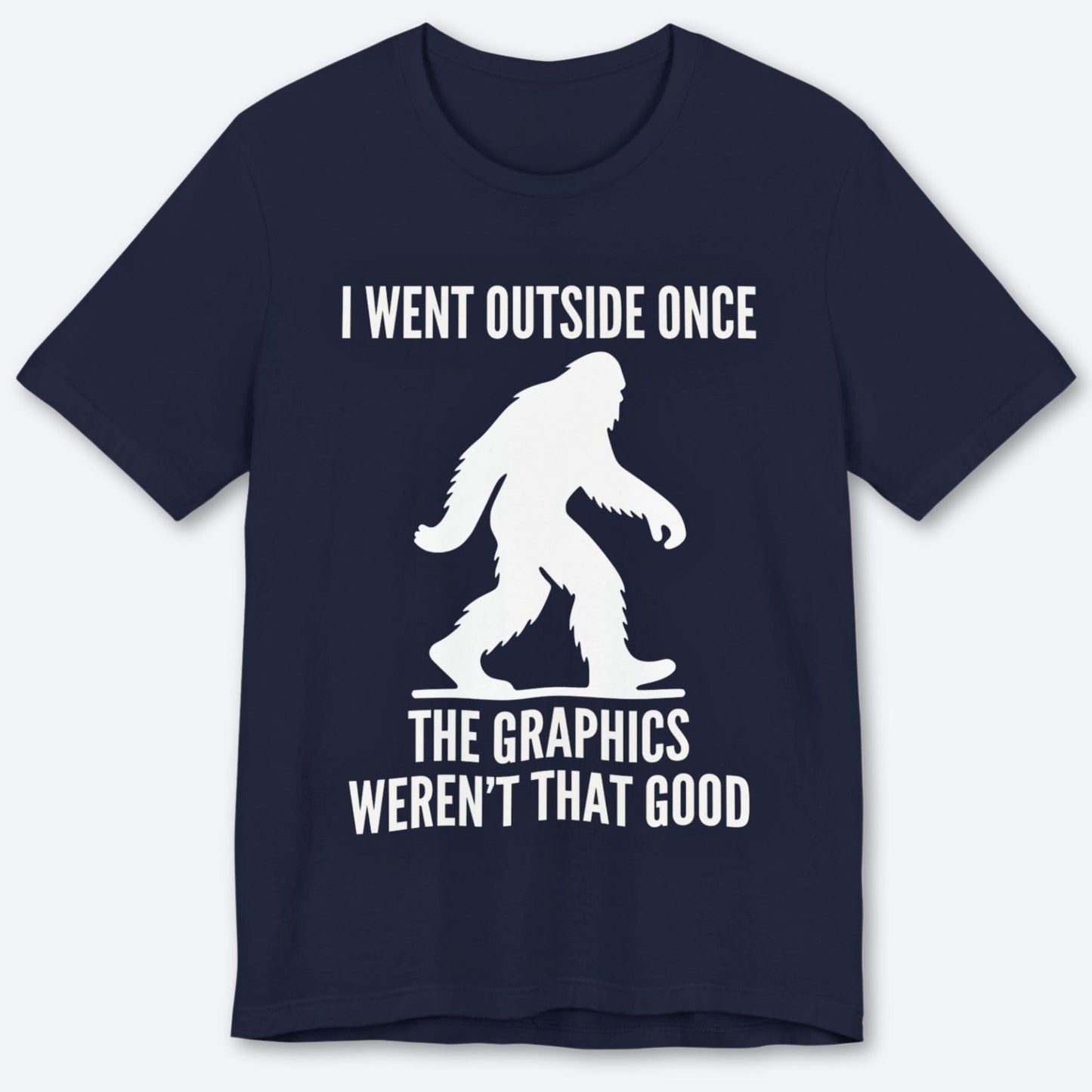 T-Shirt Navy / S Bigfoot Gamer Review T-shirt
