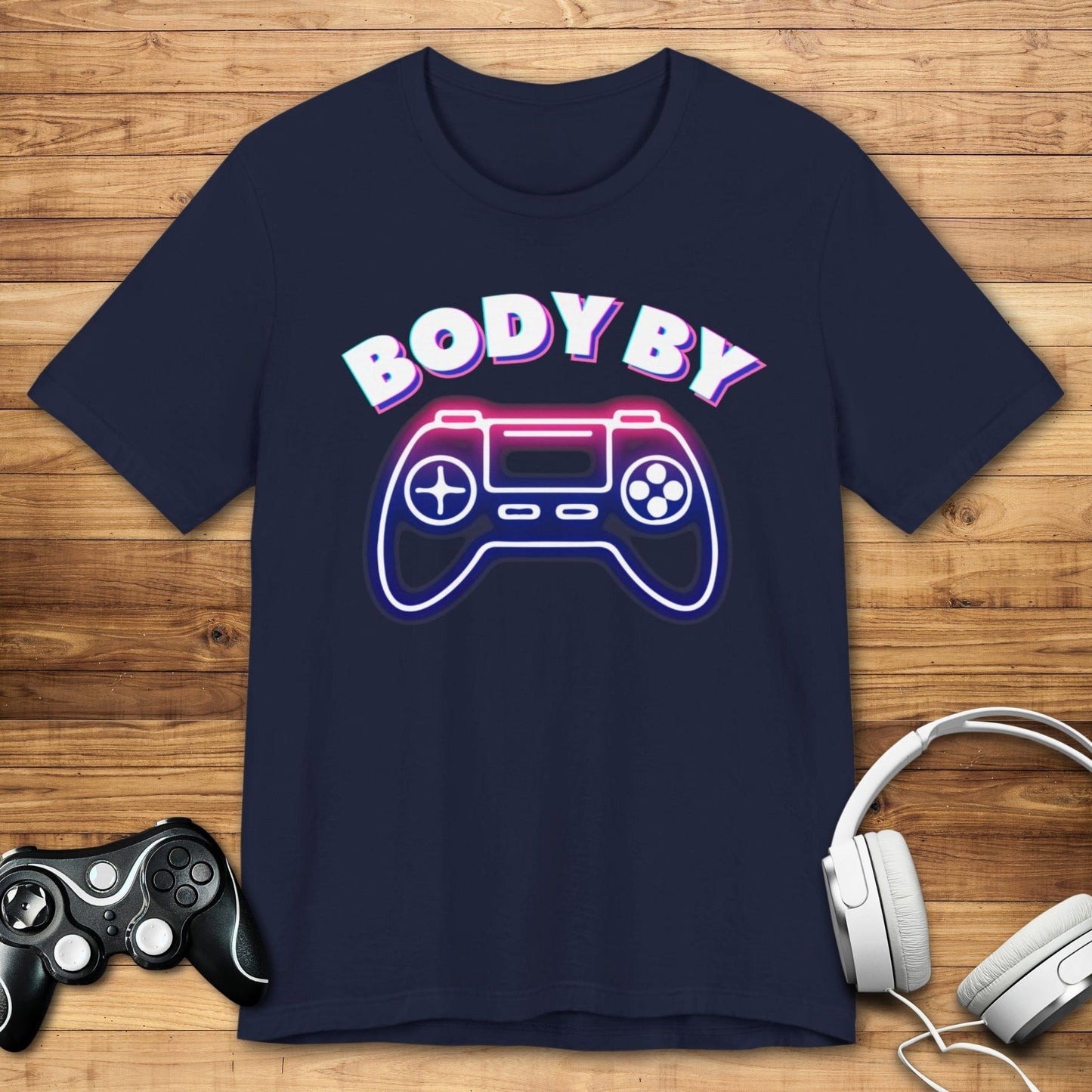 T-Shirt Navy / S Body By Video Games T-shirt