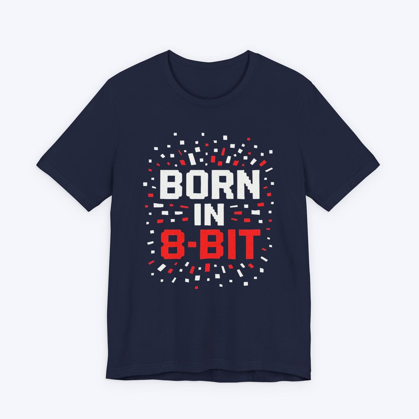 T-Shirt Navy / S Born in 8 Bit T-shirt