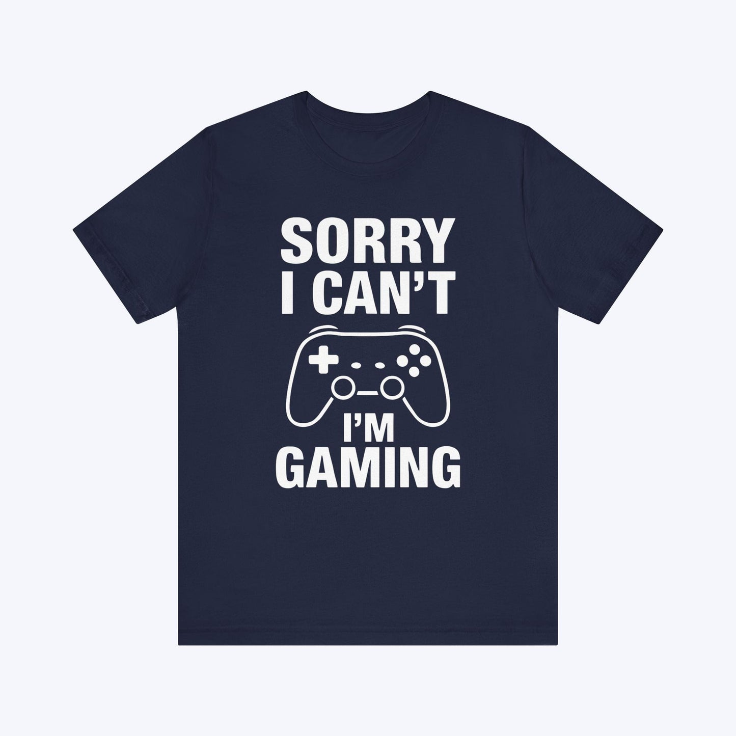 T-Shirt Navy / S Can’t Talk – Gaming T-shirt