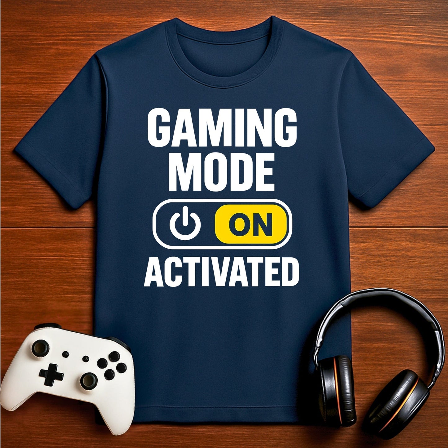 T-Shirt Navy / S Controller On, World Off T-shirt