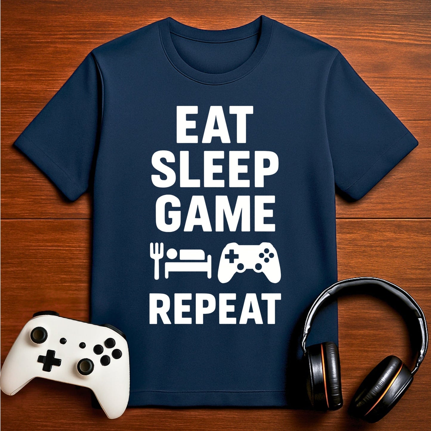 T-Shirt Navy / S Daily Gamer Loop T-shirt