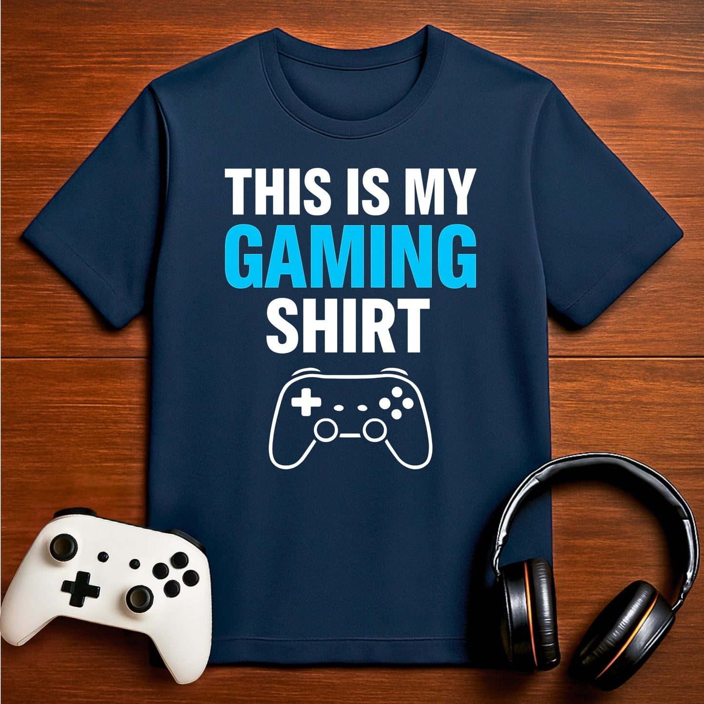 T-Shirt Navy / S Default Skin: Gamer Edition T-shirt