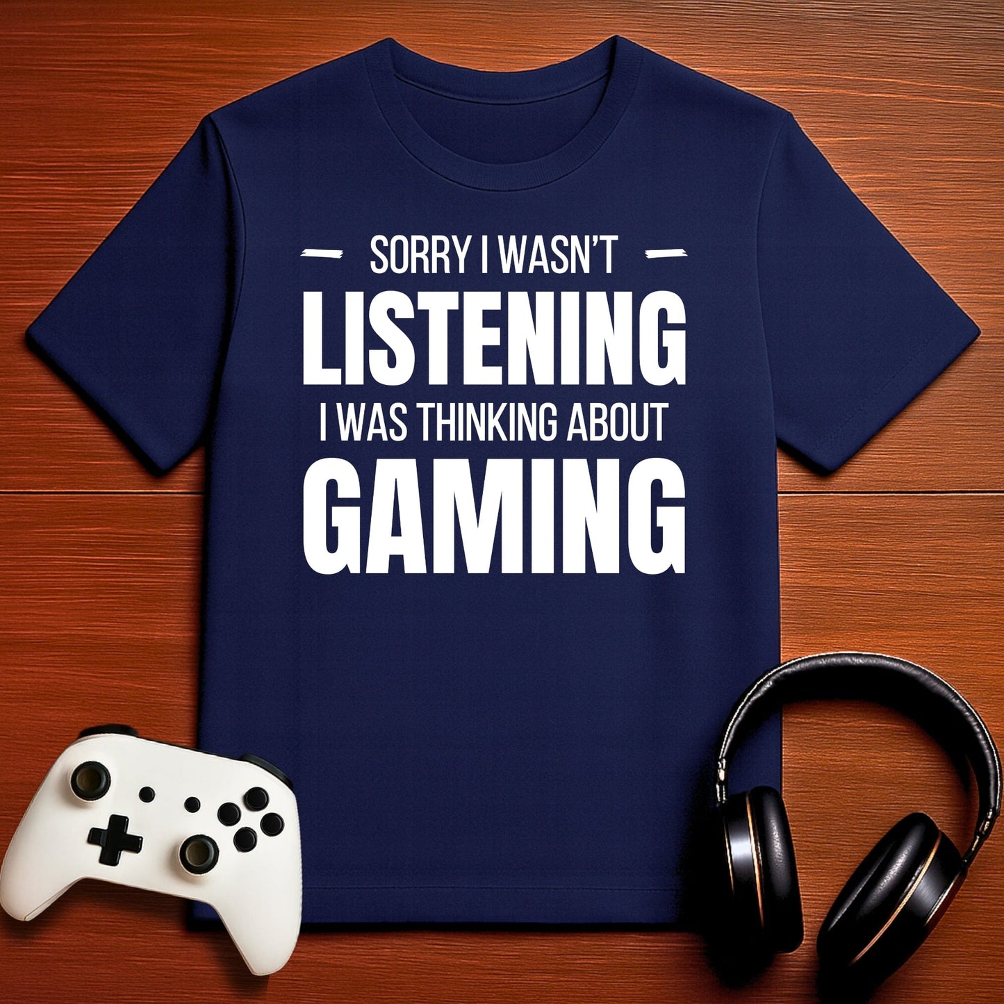 T-Shirt Navy / S Did You Say Something T-shirt