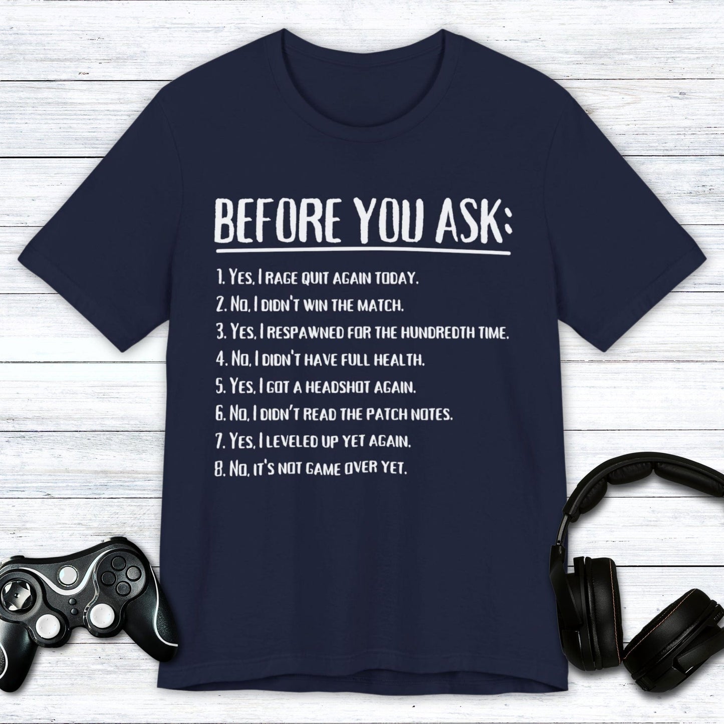 T-Shirt Navy / S Don't Ask T-shirt