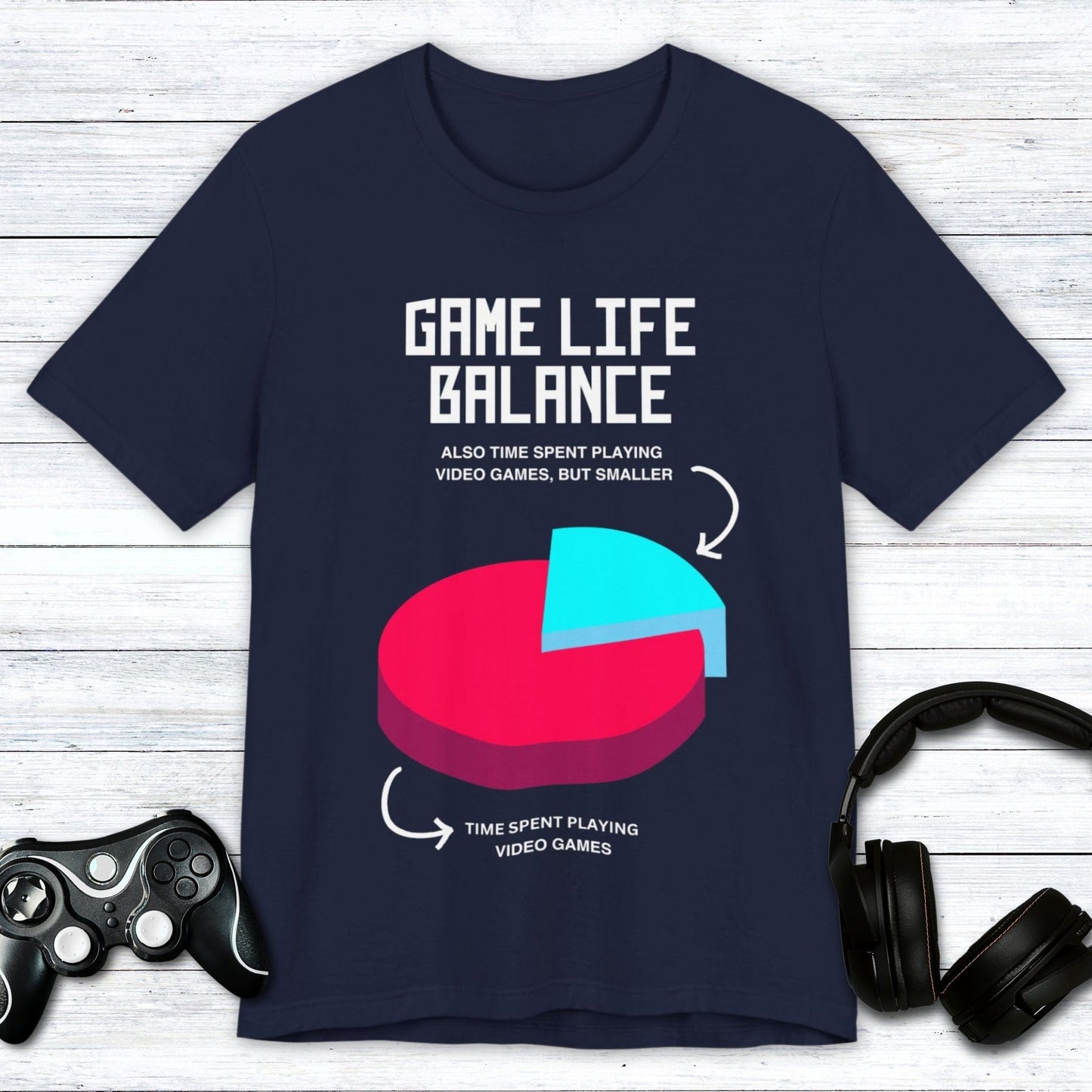 T-Shirt Navy / S Game Life Balance T-shirt