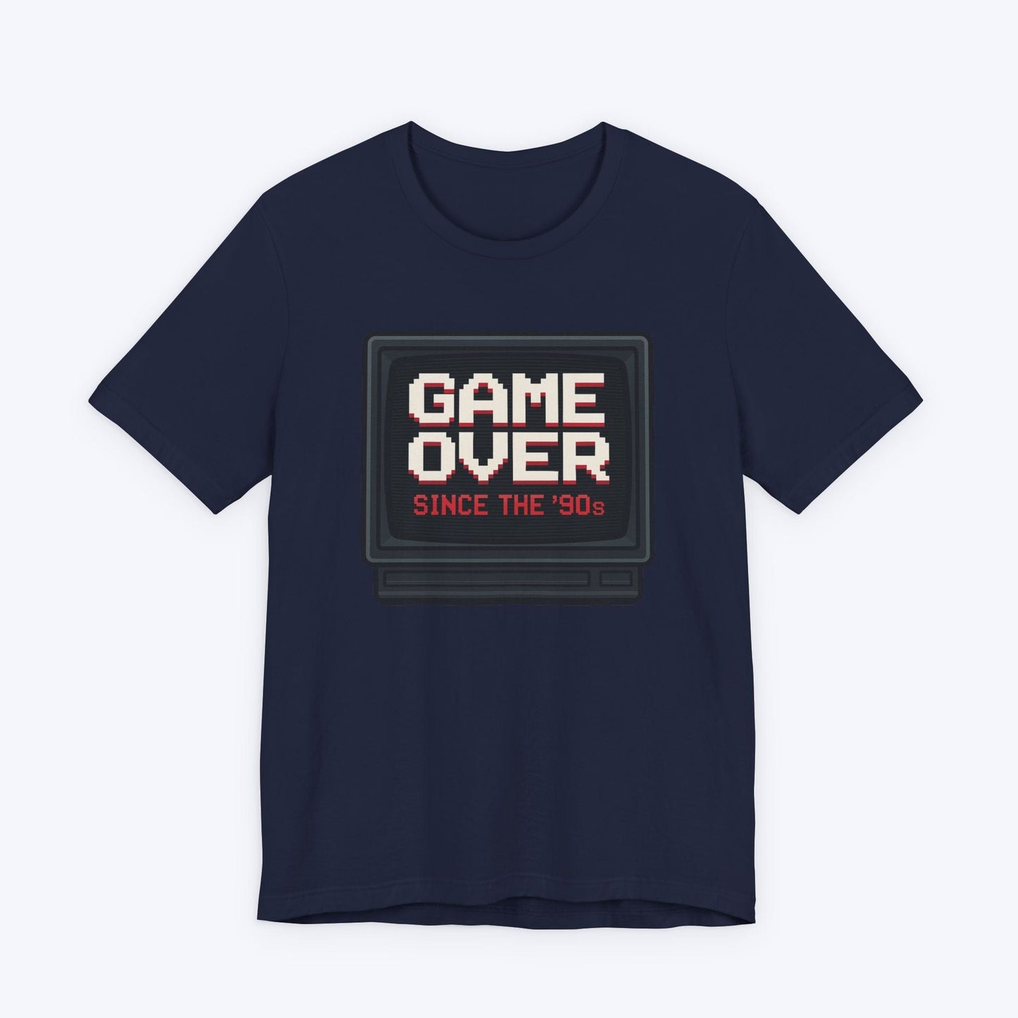 T-Shirt Navy / S Game Over - TV Box T-Shirt