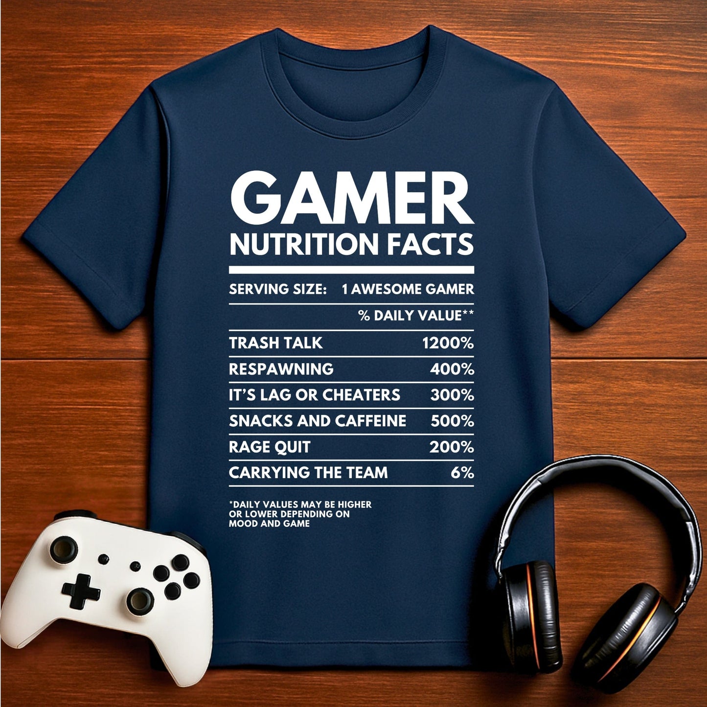 T-Shirt Navy / S Gamer Nutrition T-shirt
