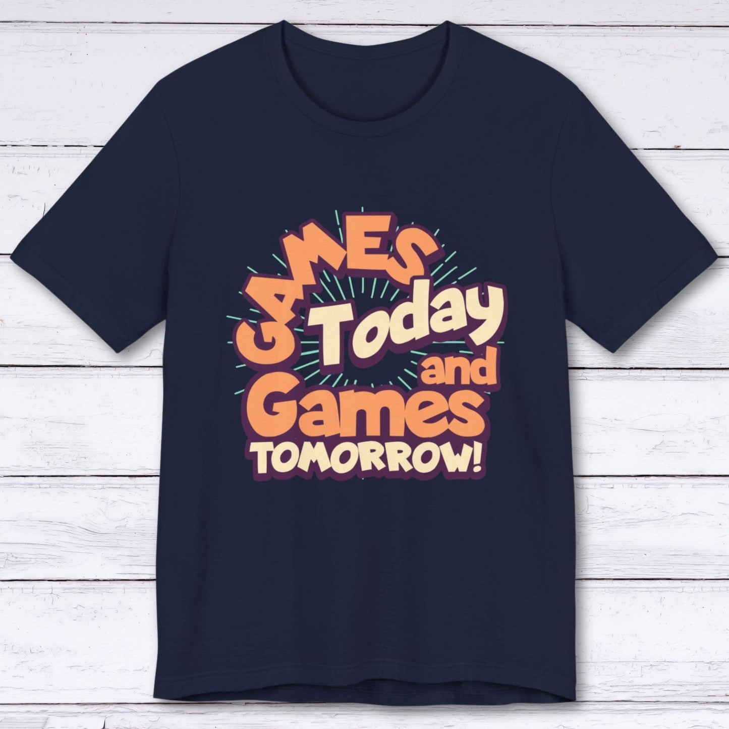 T-Shirt Navy / S Games Today and Games Tomorrow T-shirt