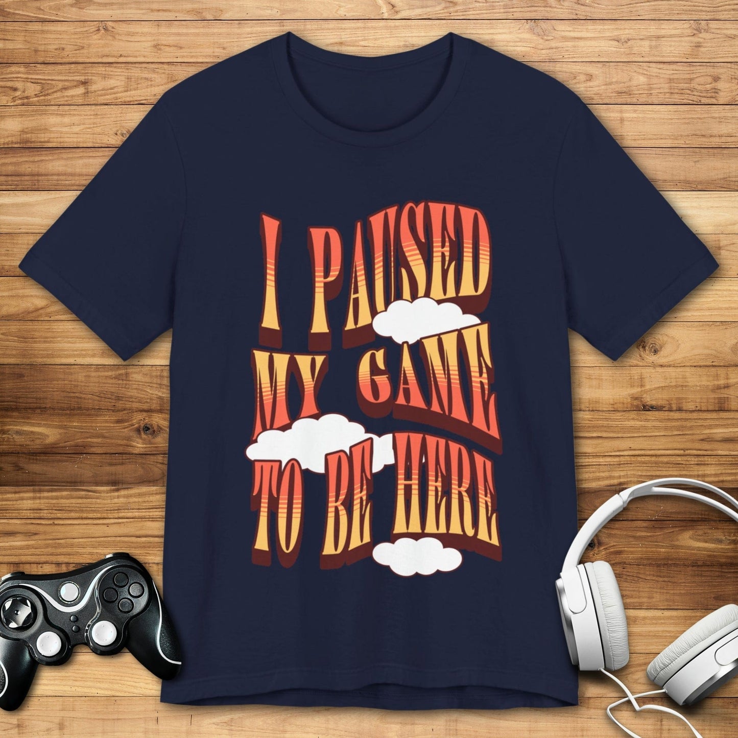 T-Shirt Navy / S Gaming in the Clouds T-shirt