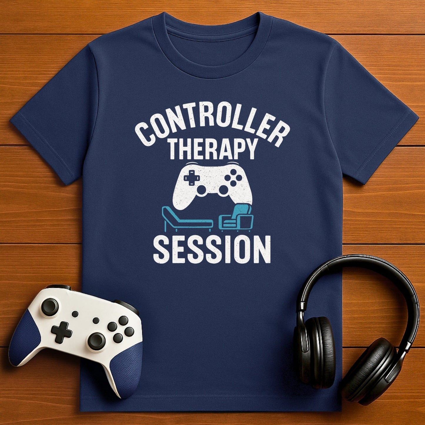 T-Shirt Navy / S Gaming is in Session T-shirt