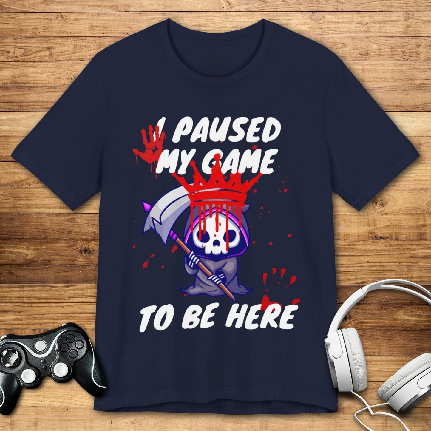 T-Shirt Navy / S I'd Rather Be Reaping T-shirt