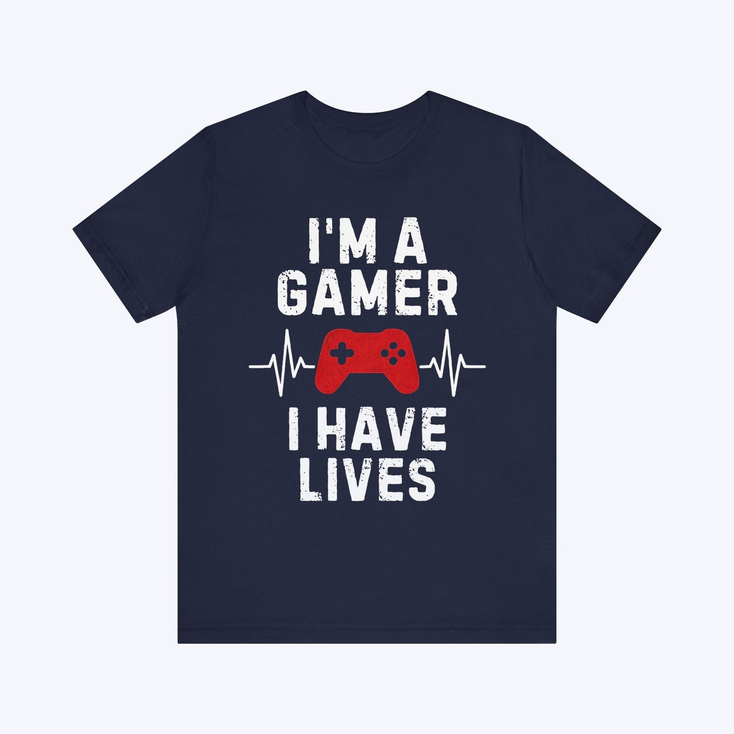 T-Shirt Navy / S I Don’t Die—I Respawn T-shirt