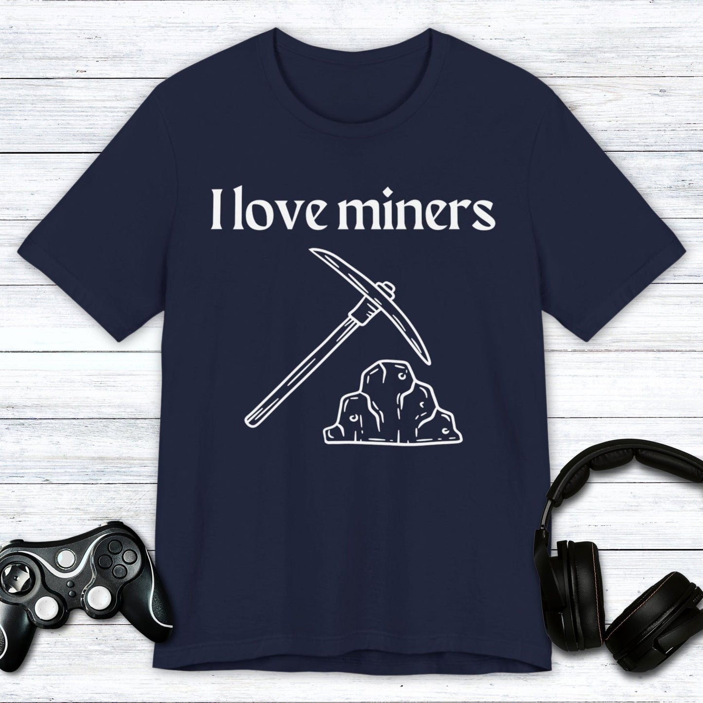 T-Shirt Navy / S I Love Miners T-shirt