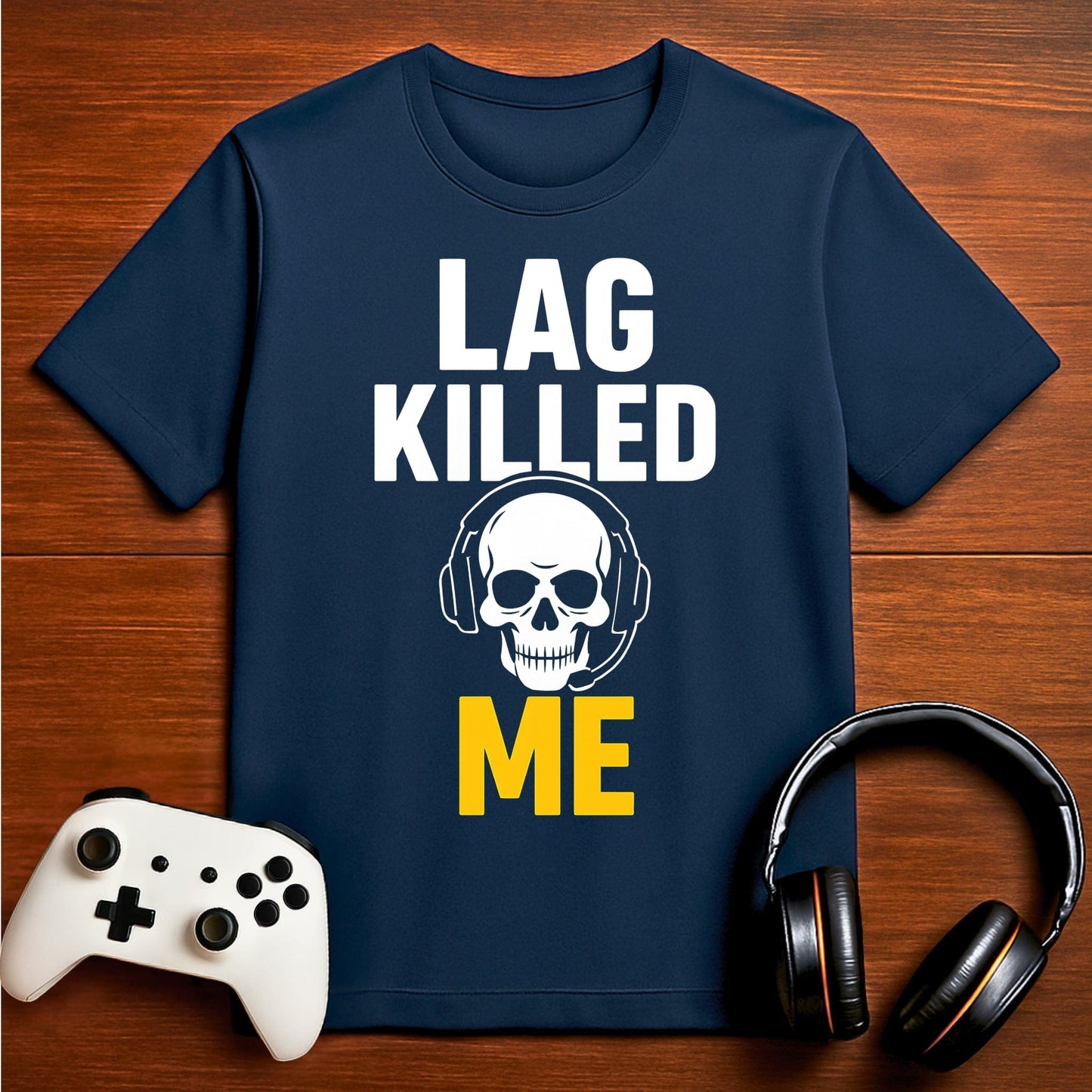 T-Shirt Navy / S Lag Strikes Again T-shirt