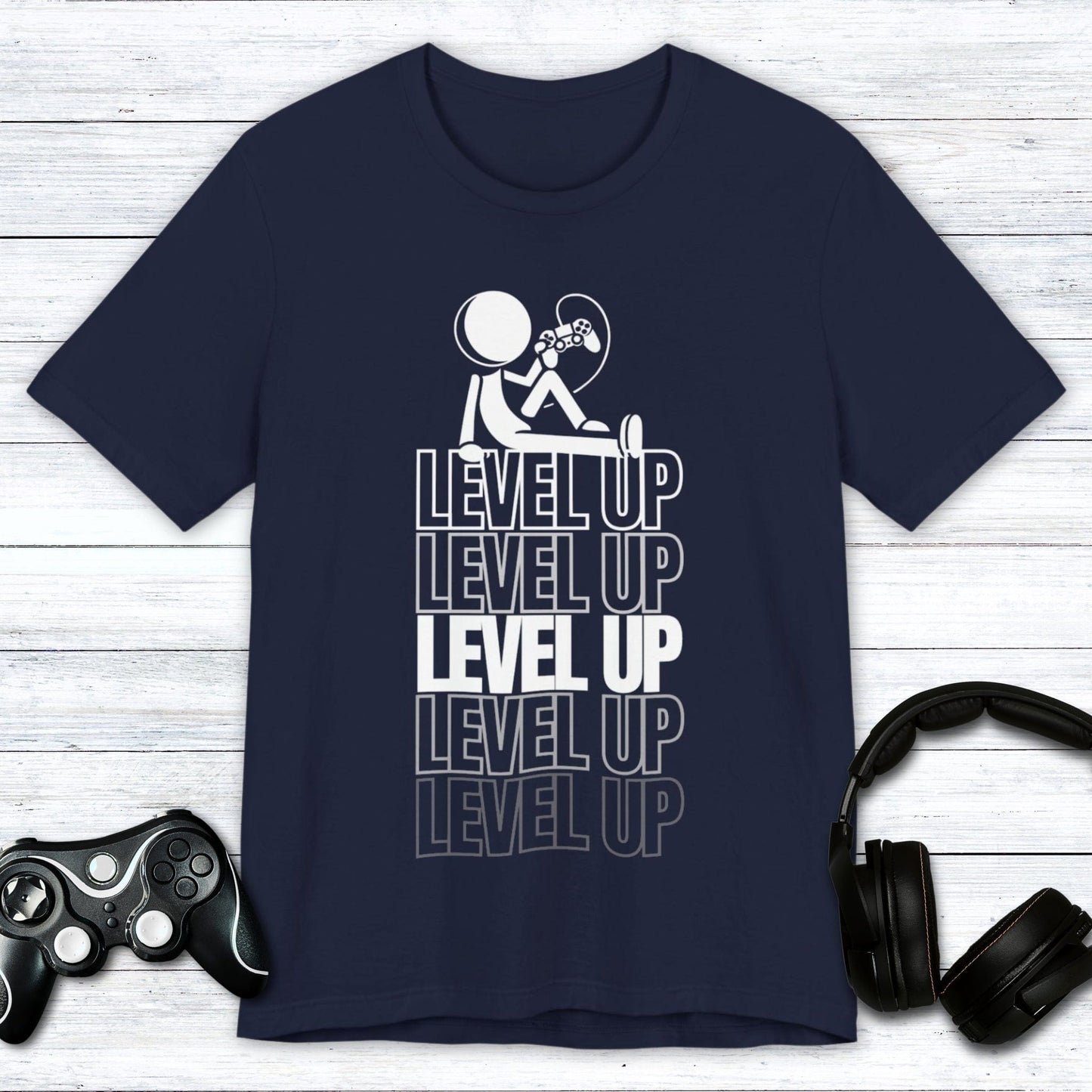 T-Shirt Navy / S Level Up T-shirt