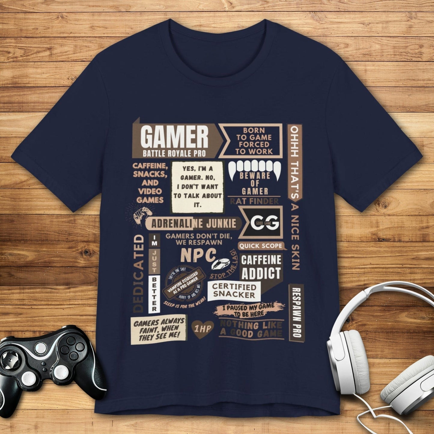 T-Shirt Navy / S Life of a Gamer T-shirt