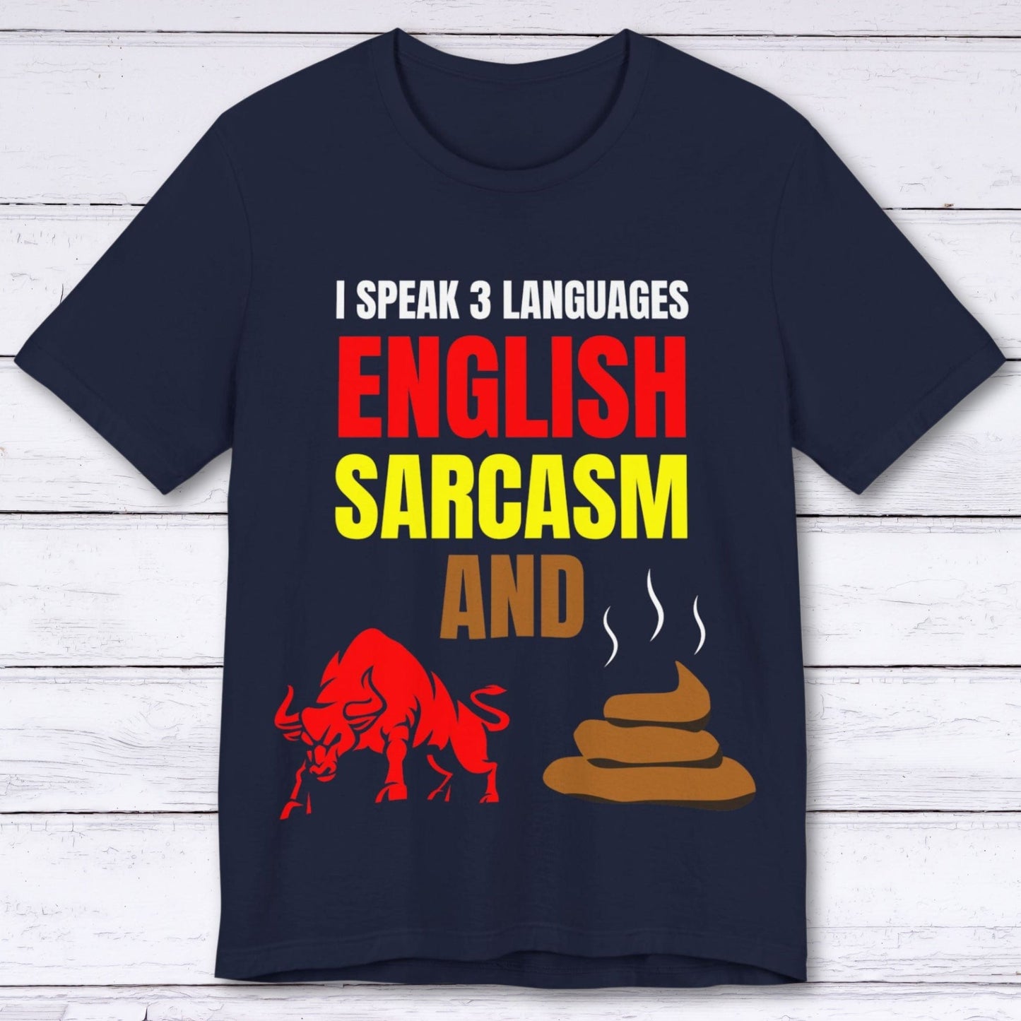 T-Shirt Navy / S Linguistic Prowess T-shirt