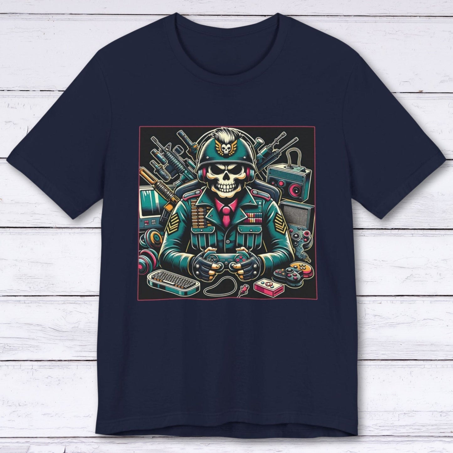T-Shirt Navy / S Mercenary on Acid Gamer T-shirt