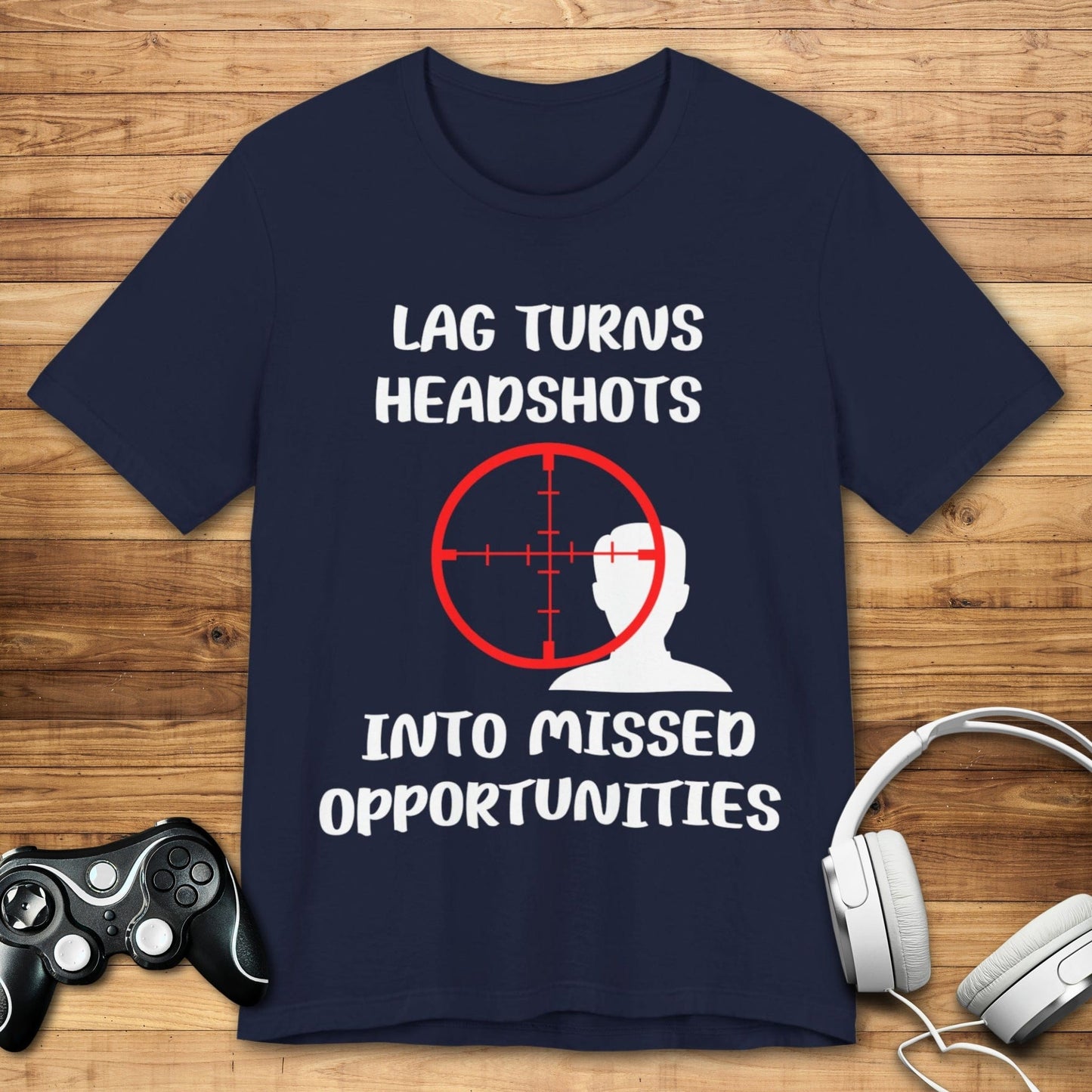 T-Shirt Navy / S Missed Opportunities (Gamer) T-shirt