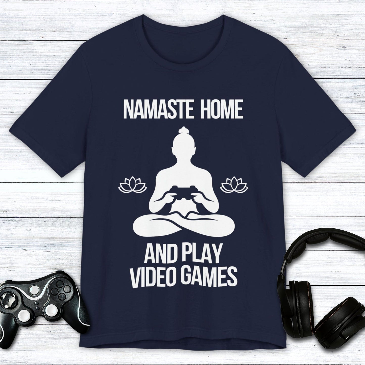 T-Shirt Navy / S Namaste Home "OG" Gamer T-shirt
