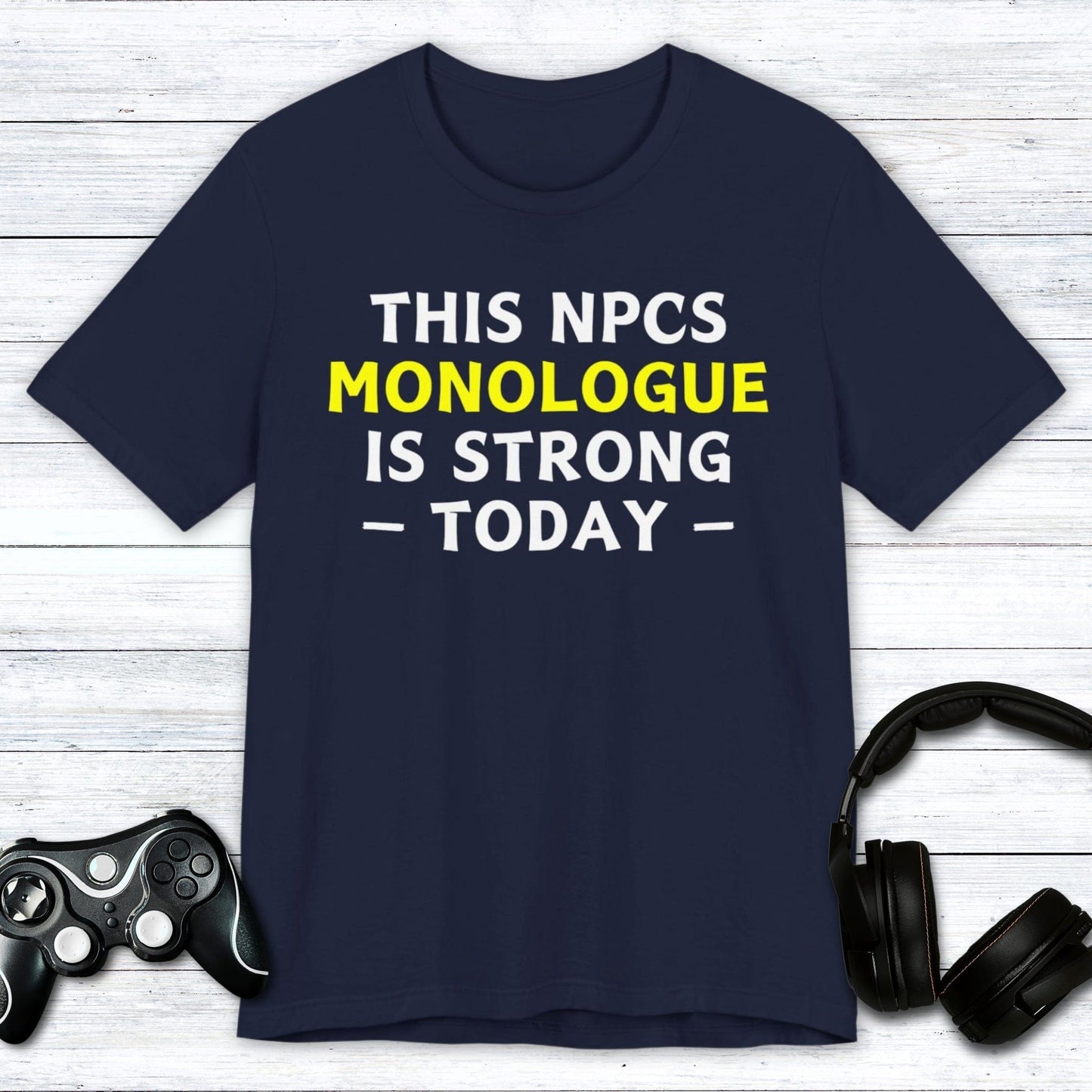 T-Shirt Navy / S NPC Monologue T-shirt