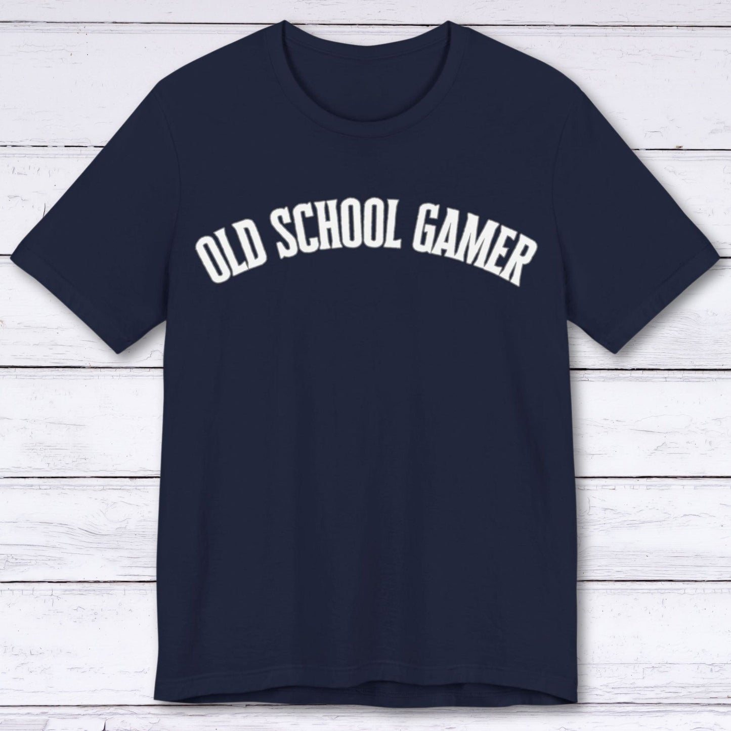 T-Shirt Navy / S Old School Gamer T-shirt