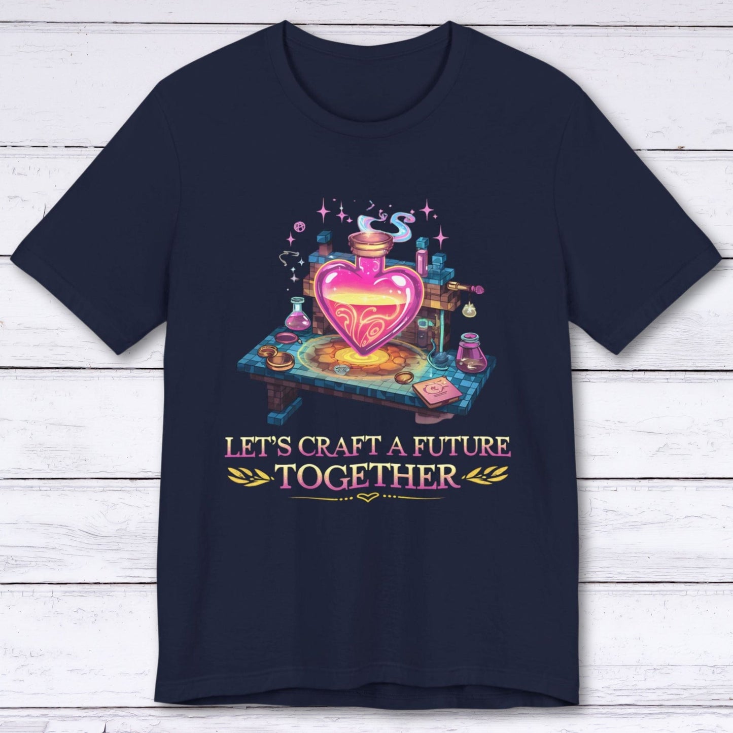 T-Shirt Navy / S Our Future is a Work in Progress T-shirt