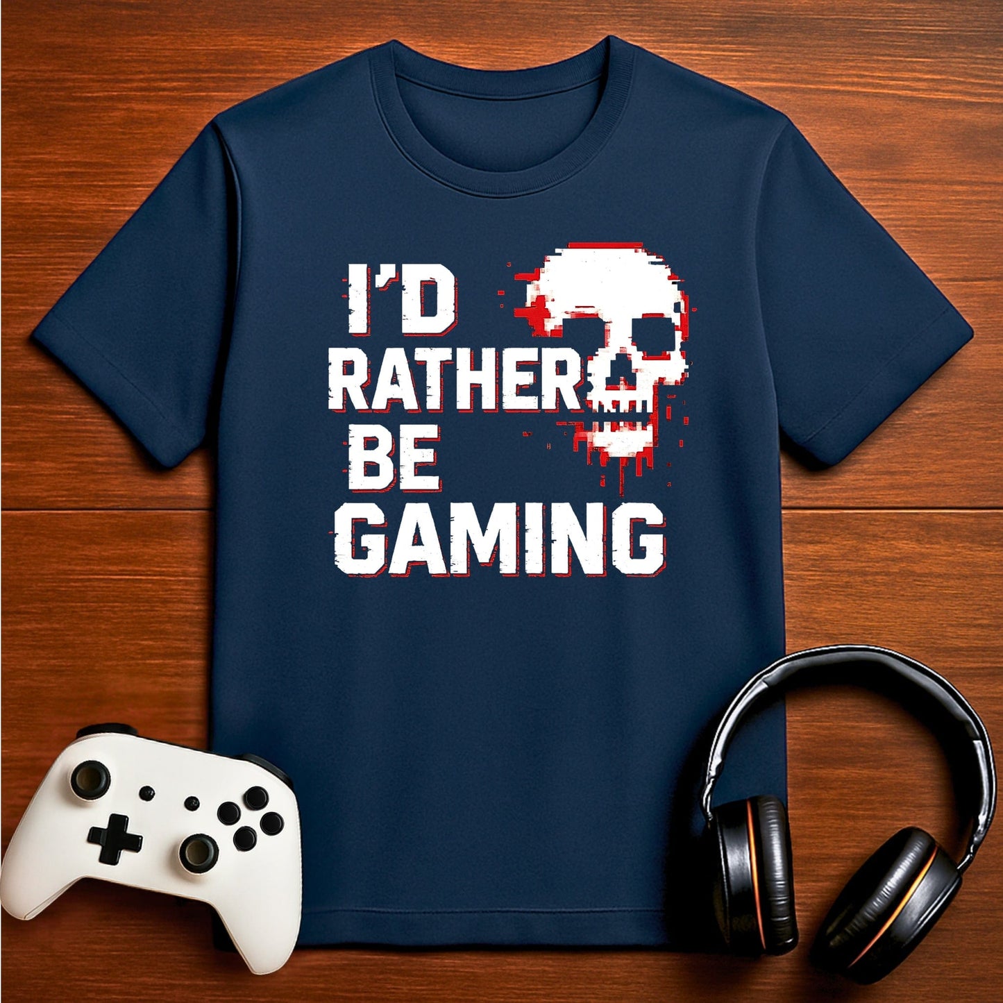 T-Shirt Navy / S Pause Reality, Play Online T-shirt