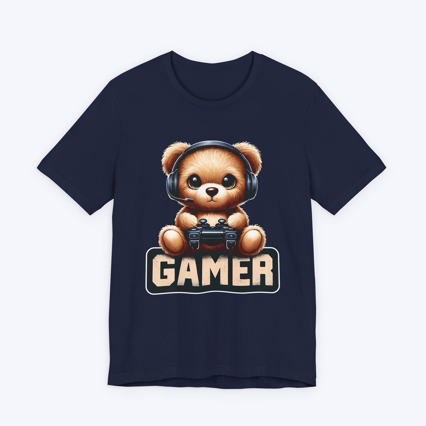 T-Shirt Navy / S Paws and Play Gamer T-shirt