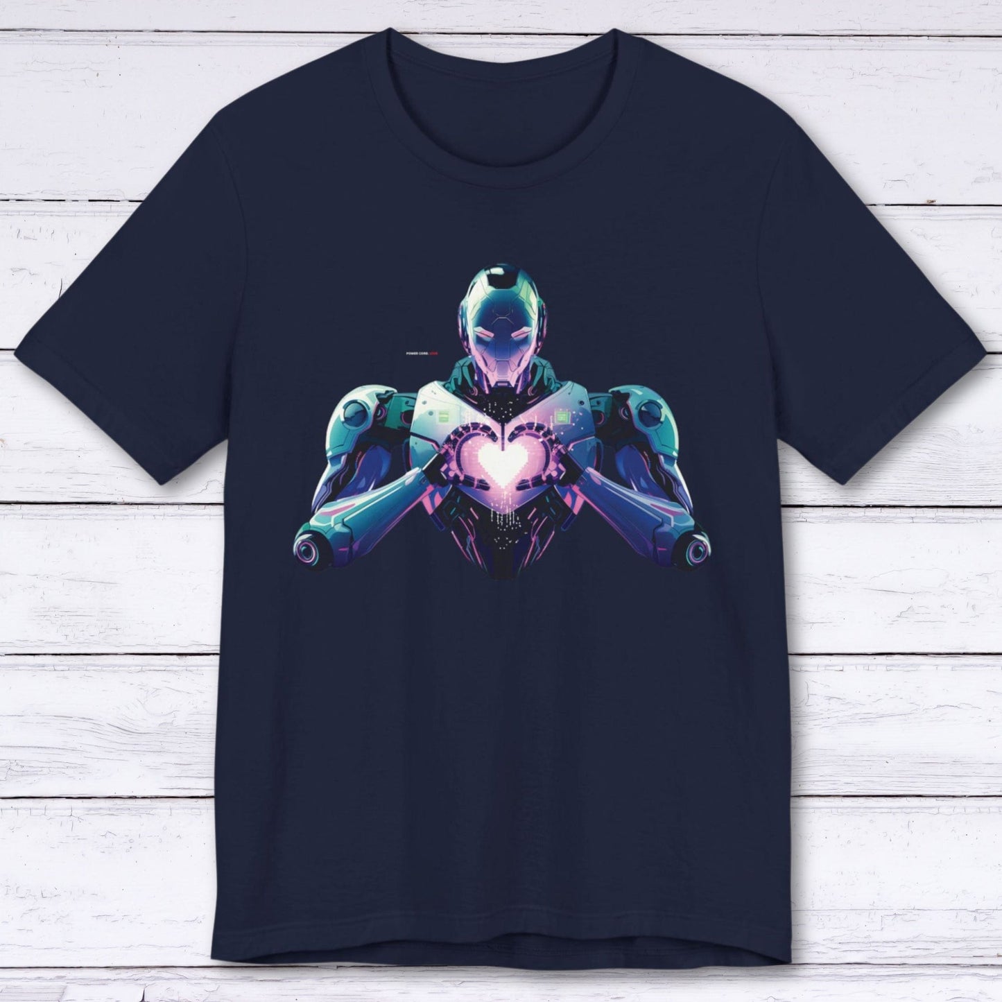 T-Shirt Navy / S Power Core of Love T-shirt