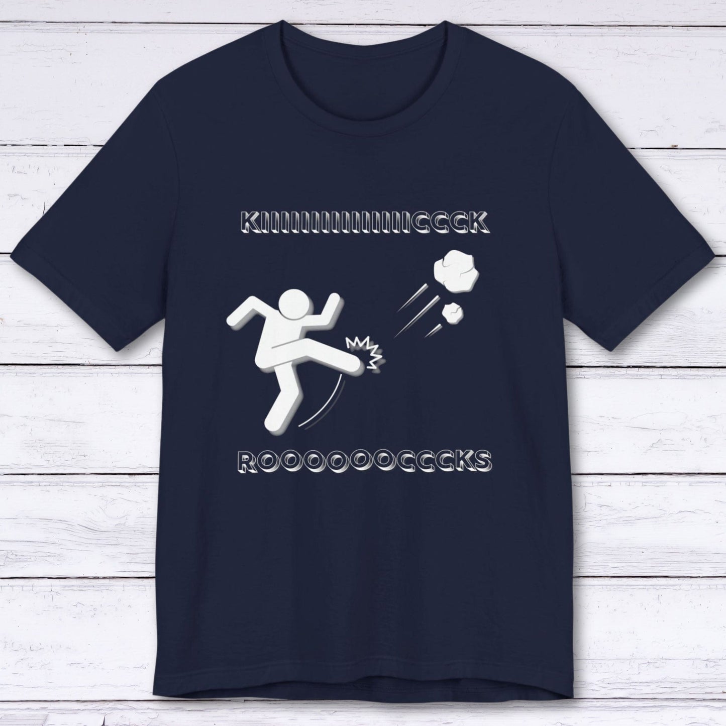 T-Shirt Navy / S Professional Rock Kicker T-shirt