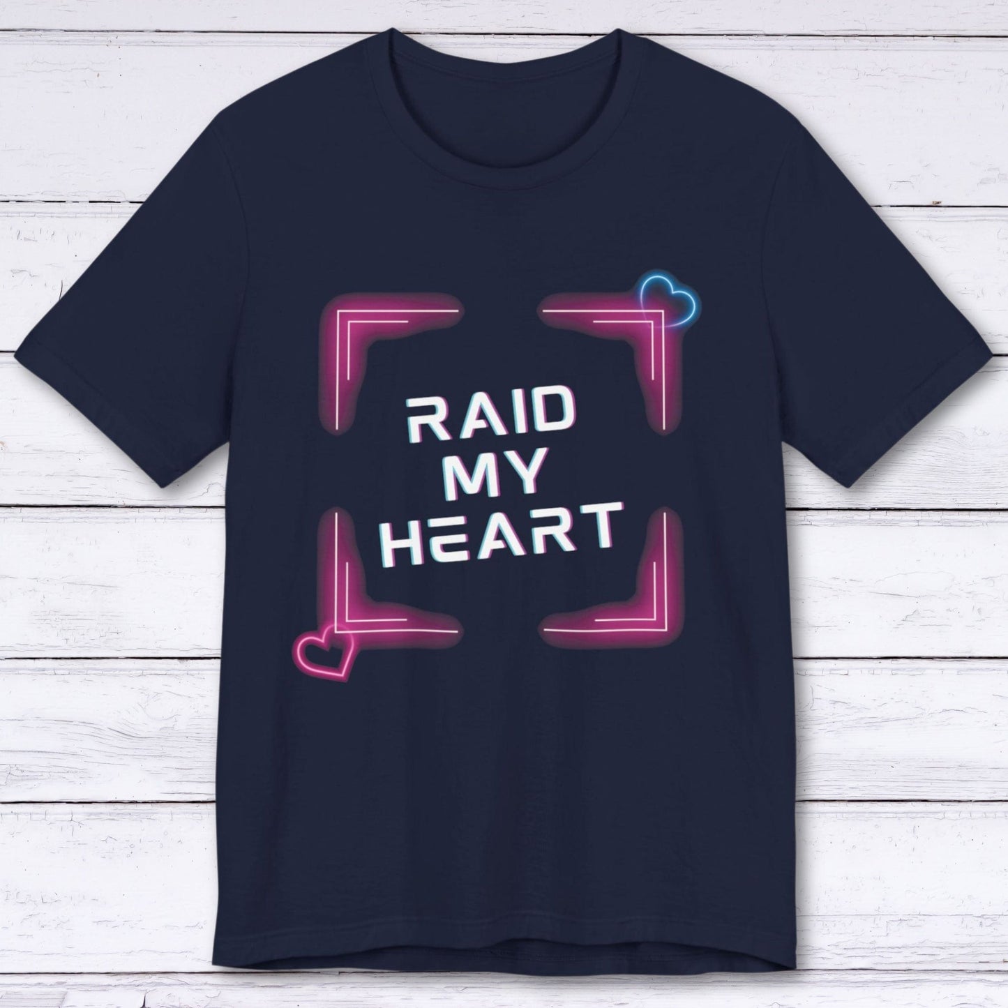 T-Shirt Navy / S Raiding Hearts T-shirt