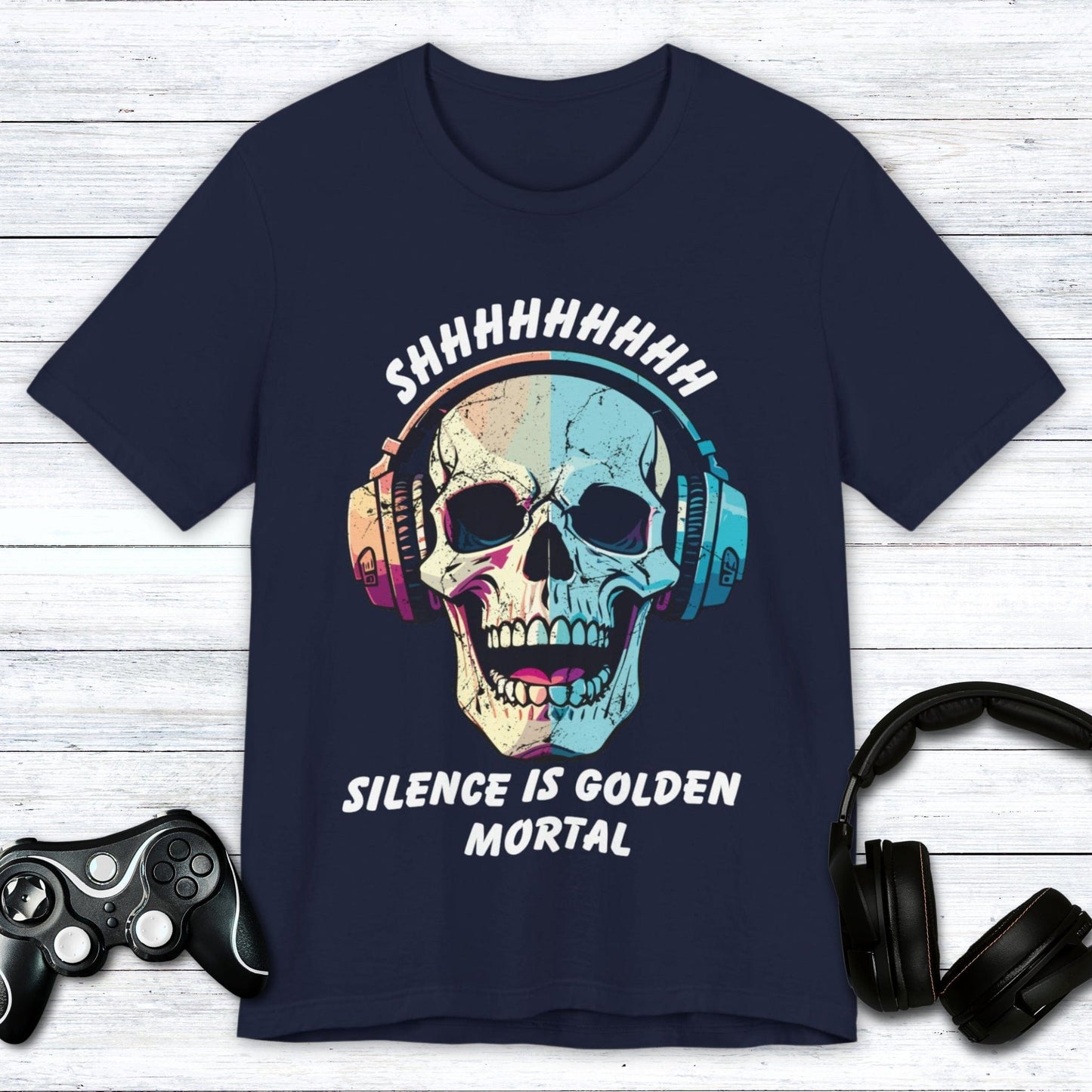 T-Shirt Navy / S Silence is Golden T-shirt