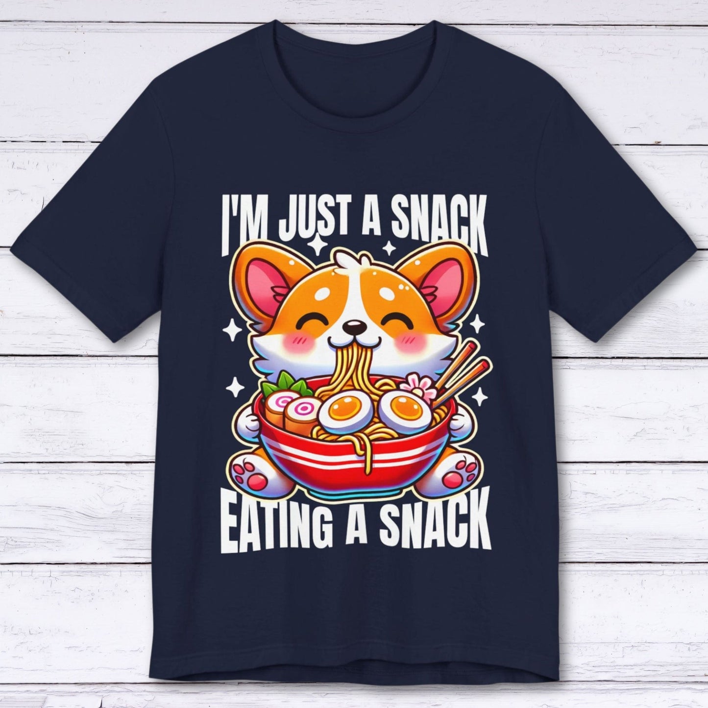 T-Shirt Navy / S Snack on Snack Action T-shirt