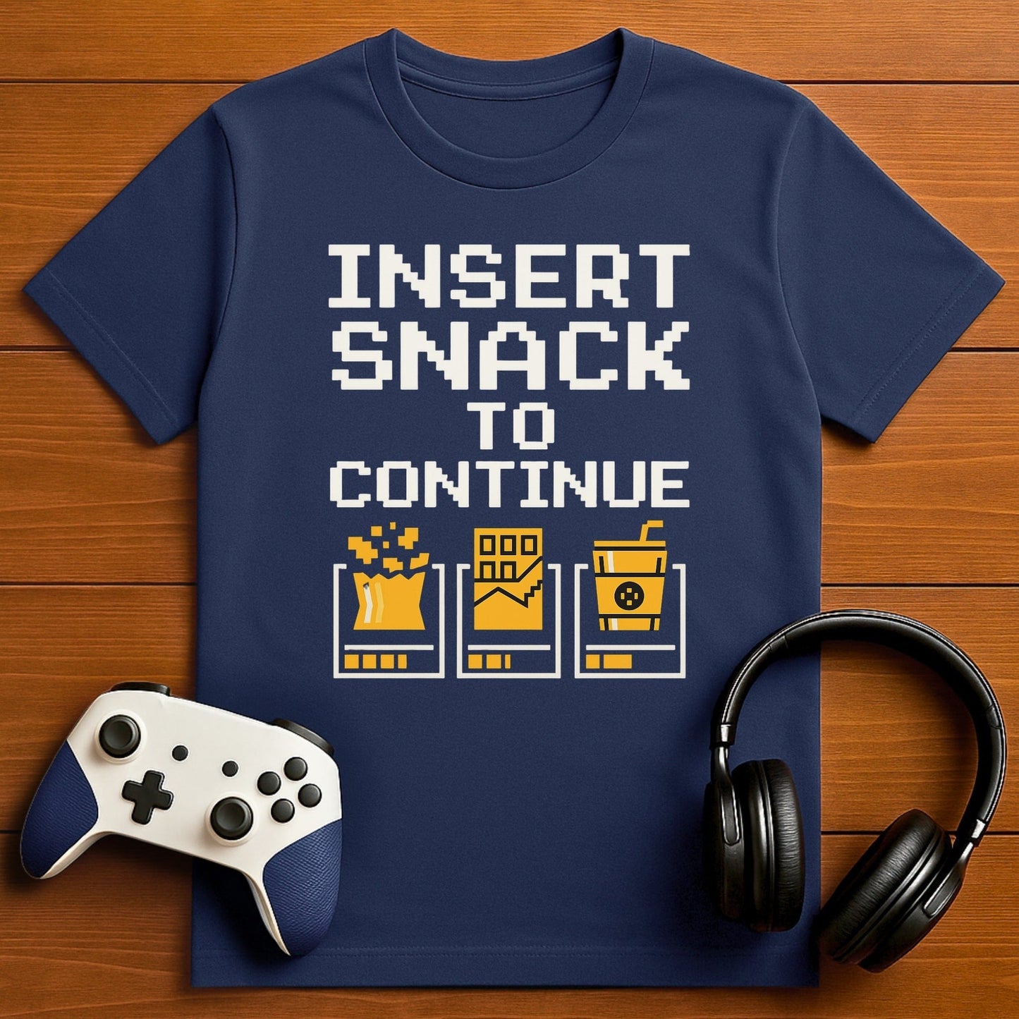 T-Shirt Navy / S Snack Time T-shirt