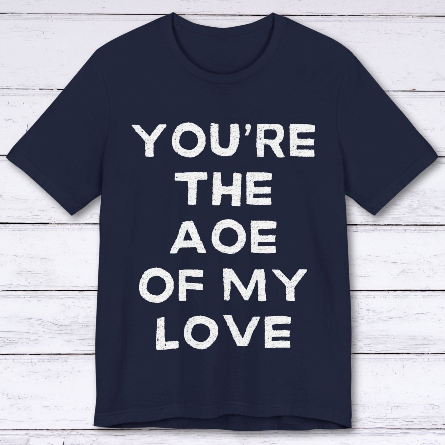 T-Shirt Navy / S The Area Of Effect of Love T-shirt
