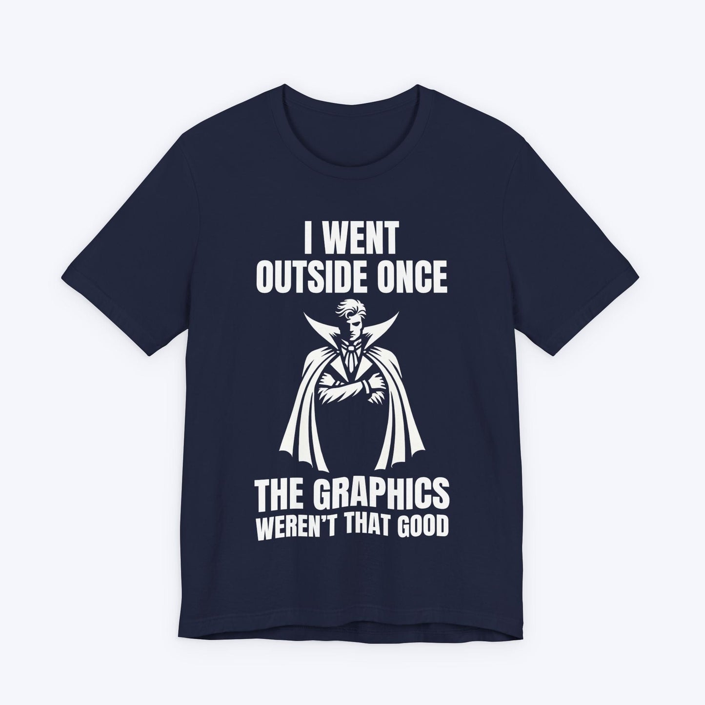 T-Shirt Navy / S Vampire Mode: Indoors Only T-shirt