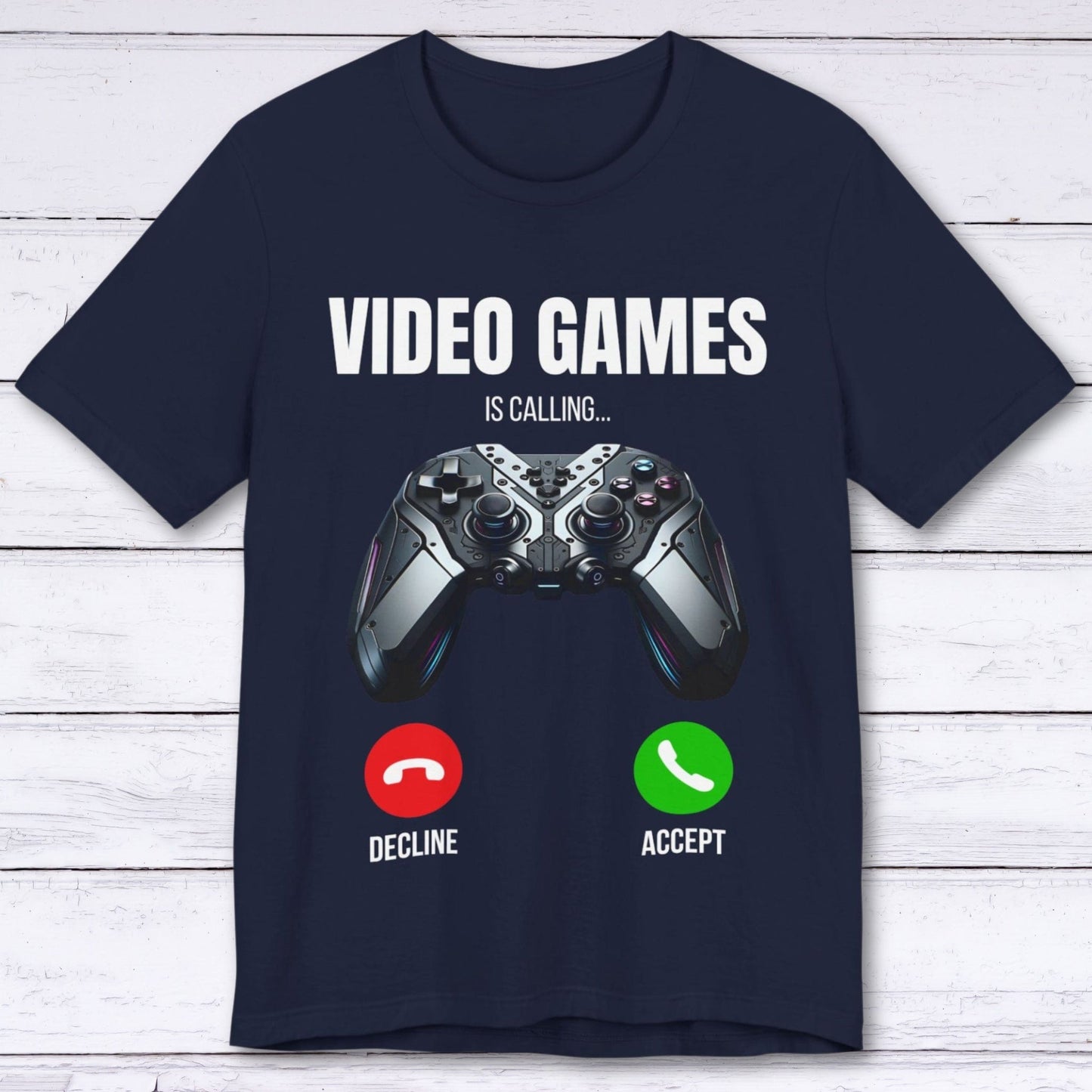 T-Shirt Navy / S Video Games Dialing In T-shirt
