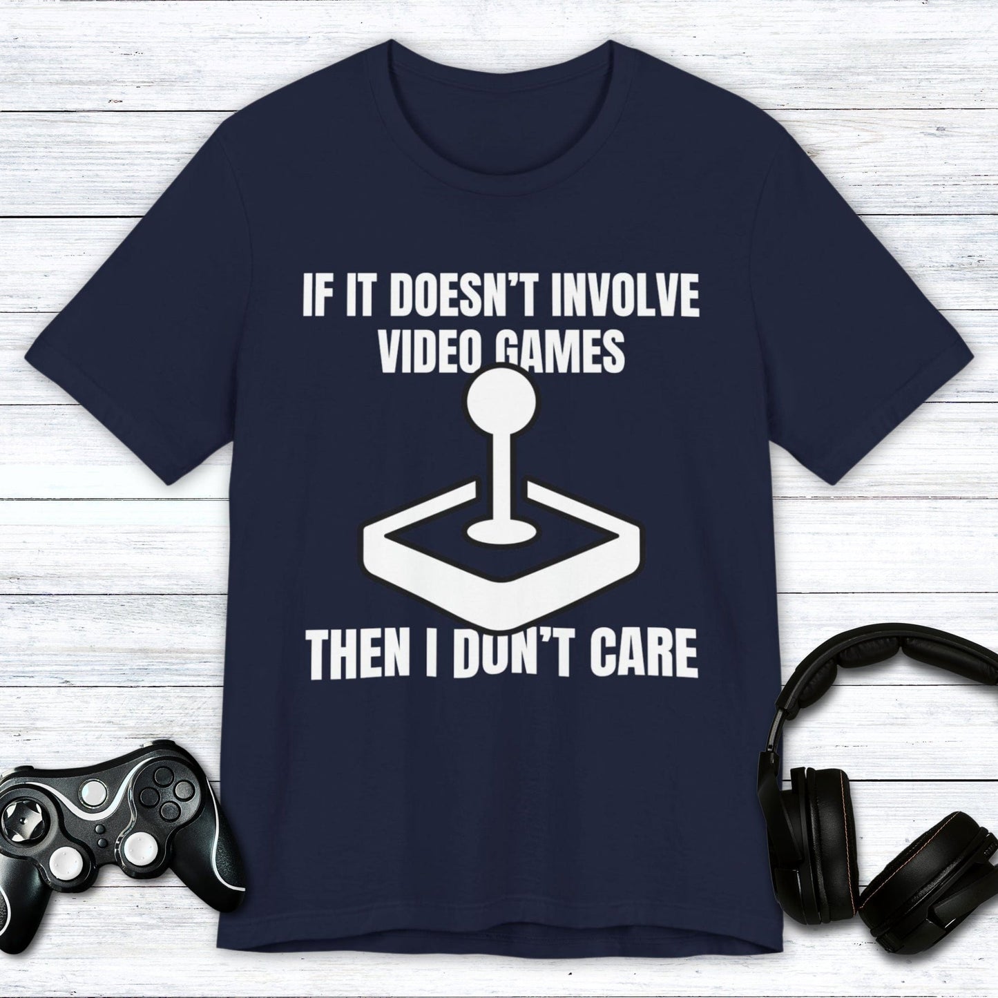 T-Shirt Navy / S Video Games or Nothing T-shirt