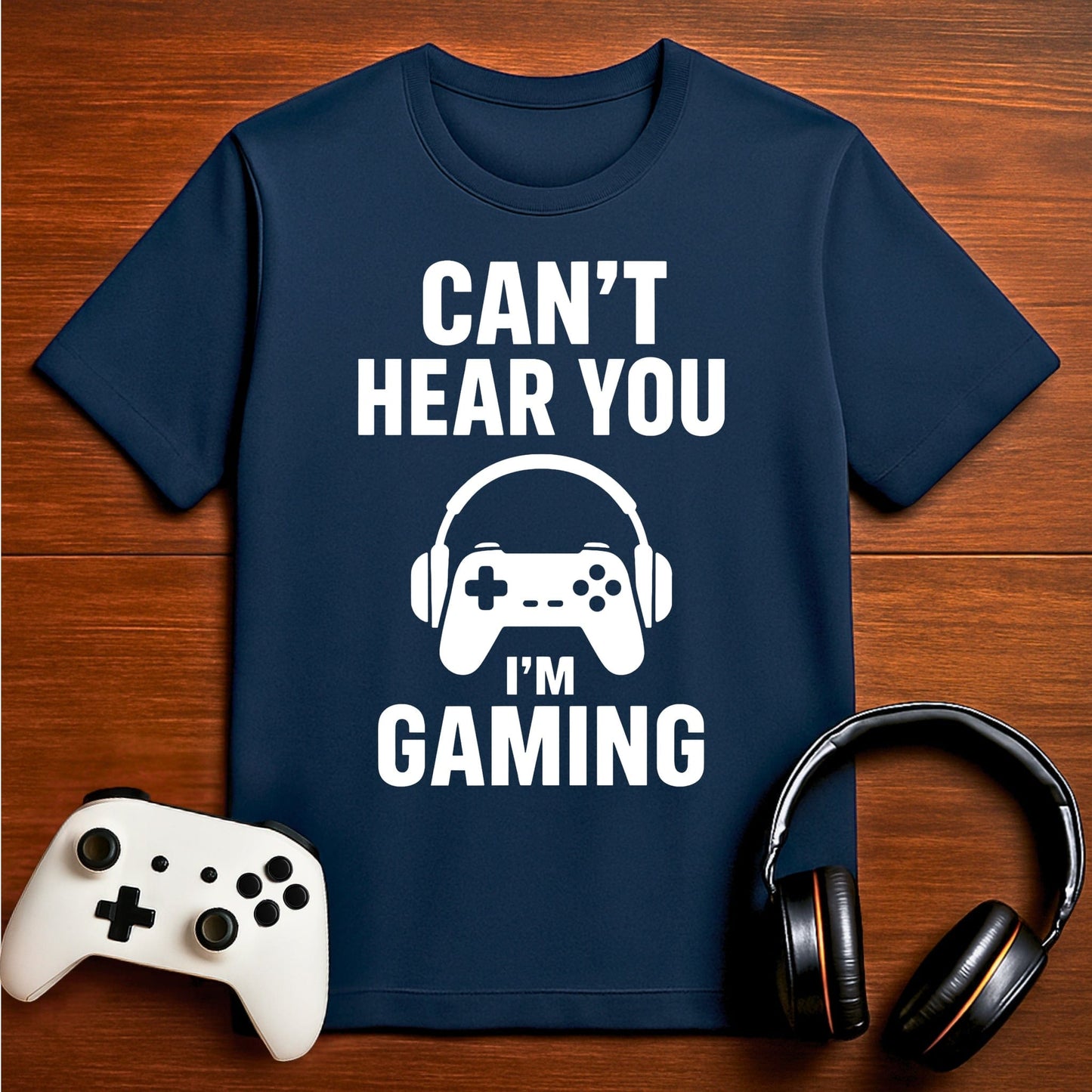 T-Shirt Navy / S Volume Down on Life T-shirt