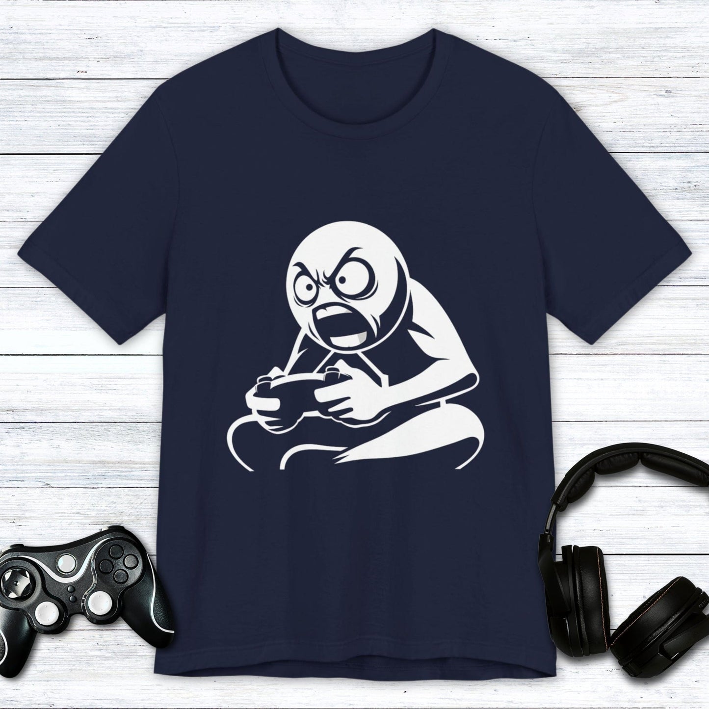 T-Shirt Navy / S Yell Low Gamer T-shirt