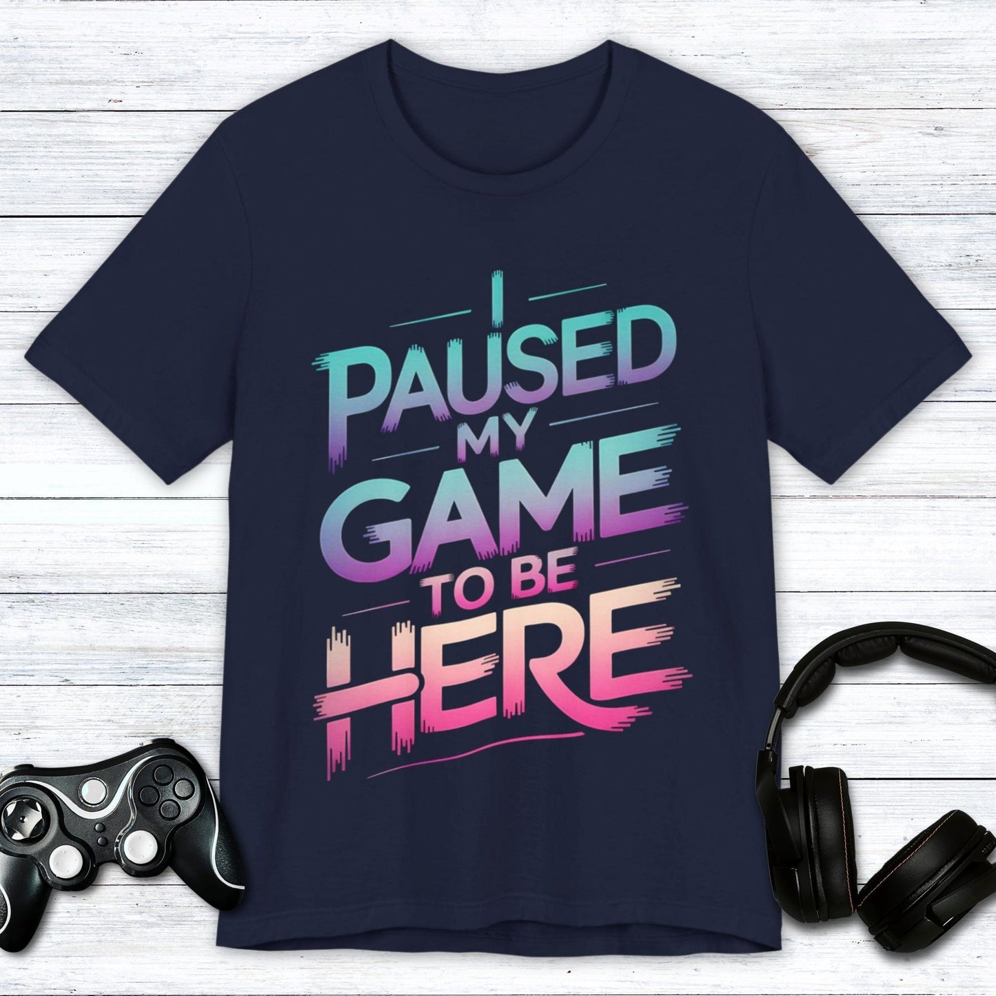 T-Shirt Navy / S You’re Welcome, I Paused T-shirt