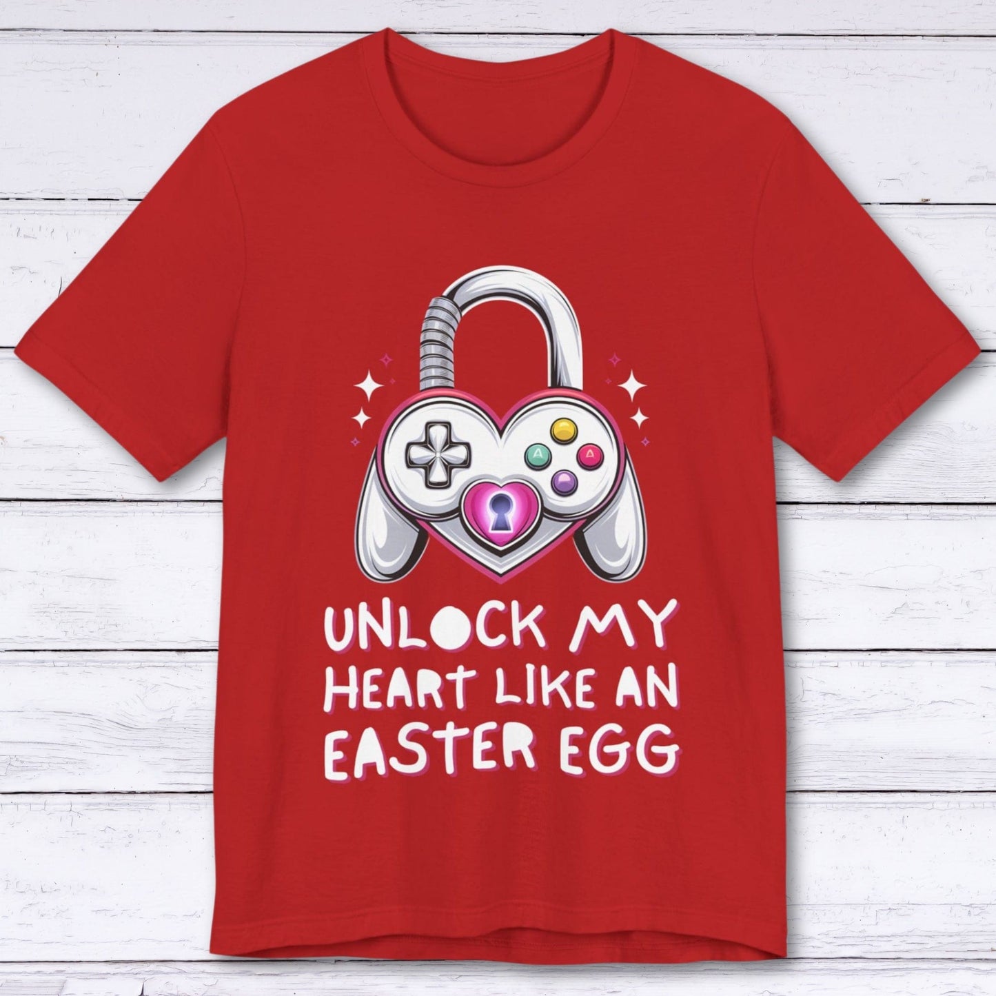 T-Shirt Red / S Unlock My Heart Like An Easter Egg T-shirt