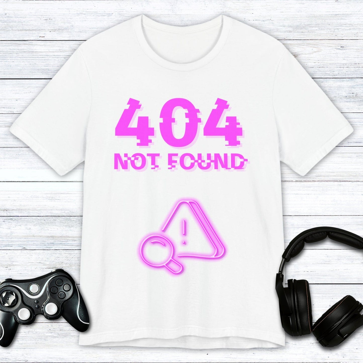 T-Shirt White / S 404 Not Found T-shirt