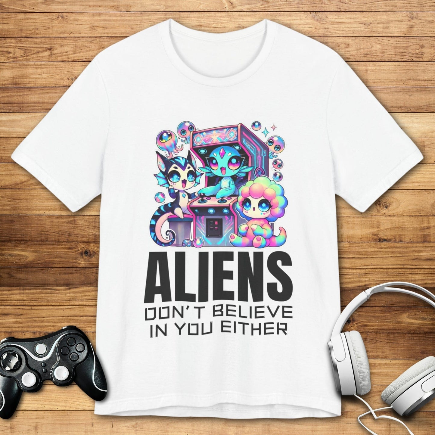 T-Shirt White / S ALIENS Don't Believe In You Either T-shirt