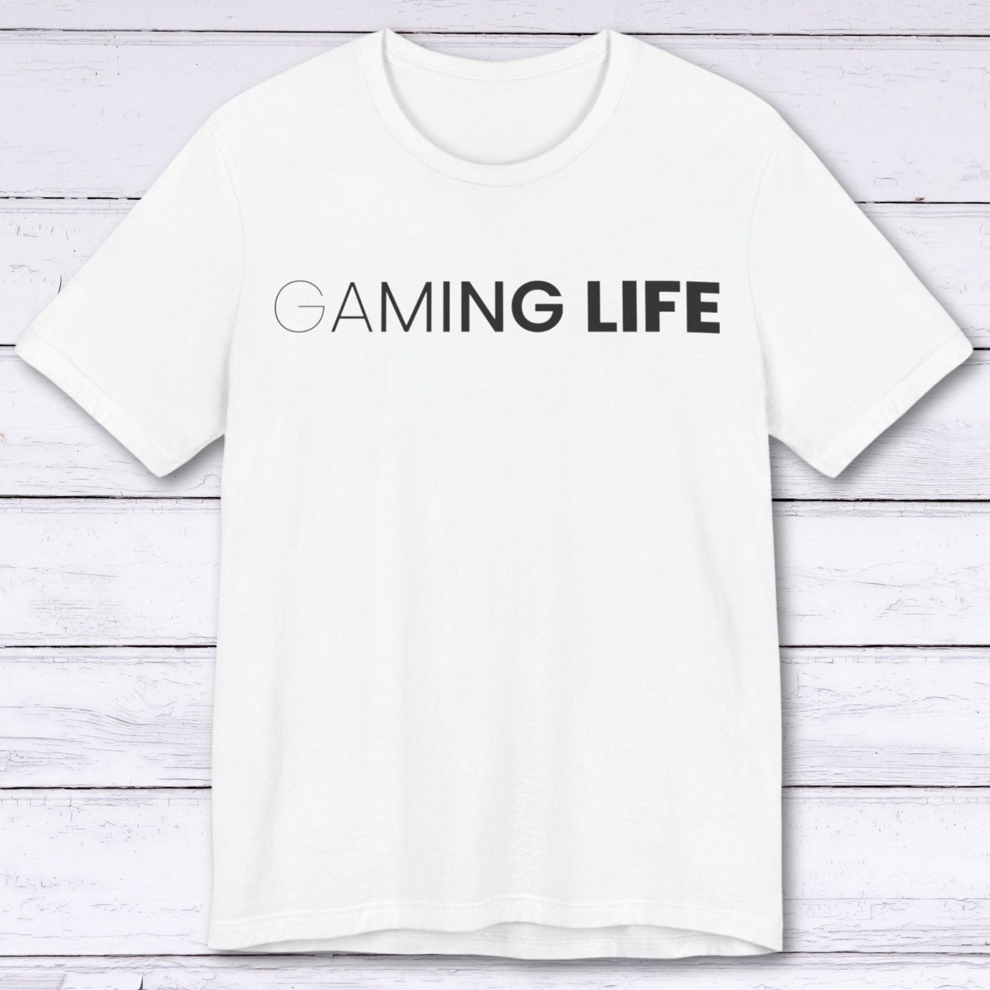 T-Shirt White / S Gaming Life Evolution T-shirt