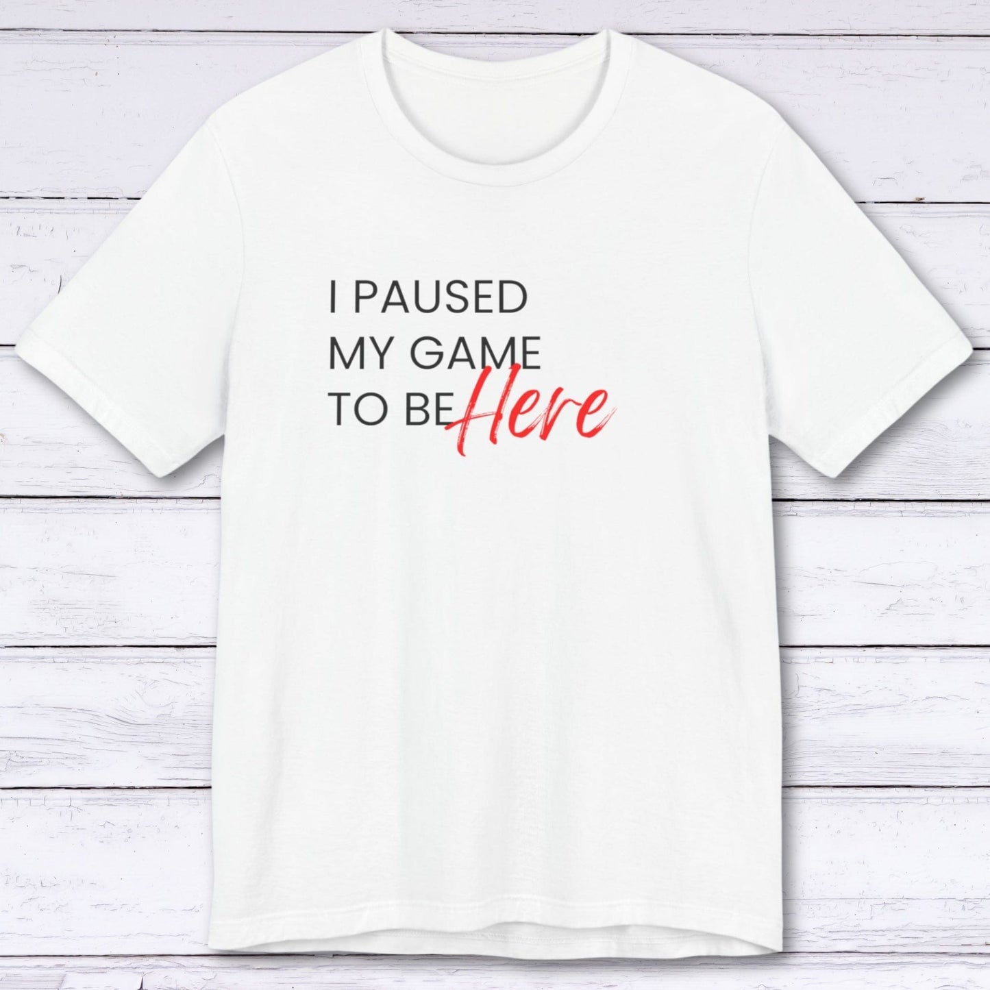T-Shirt White / S Just Letting You Know T-shirt